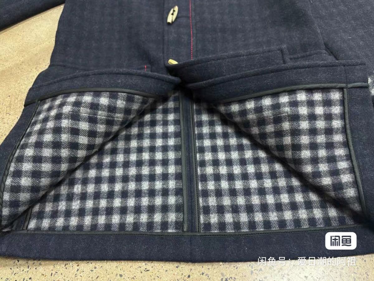 Raf Simons Raf Simons Wool check coat Size US M / EU 48-50 / 2 - 6 Thumbnail