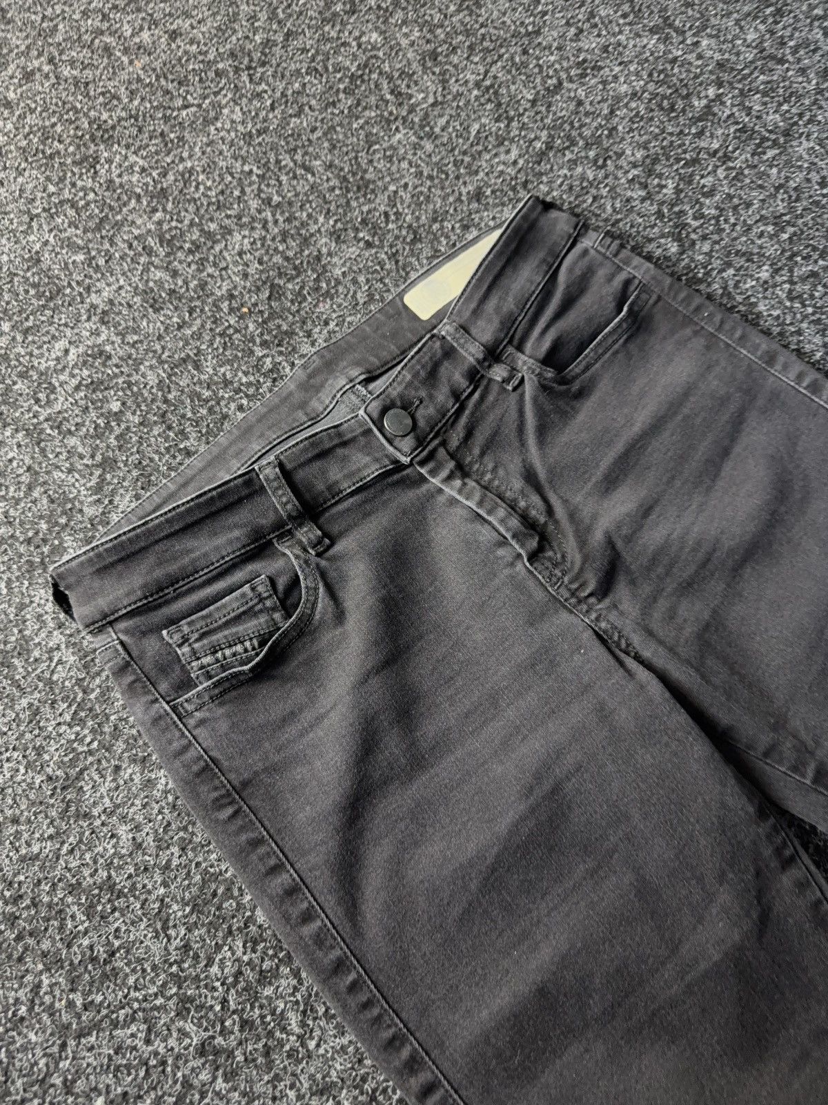 Diesel Designer 00s Diesel Slandy Skinny Jeans Black Stretch Italy Size 30" / US 8 / IT 44 - 4 Thumbnail