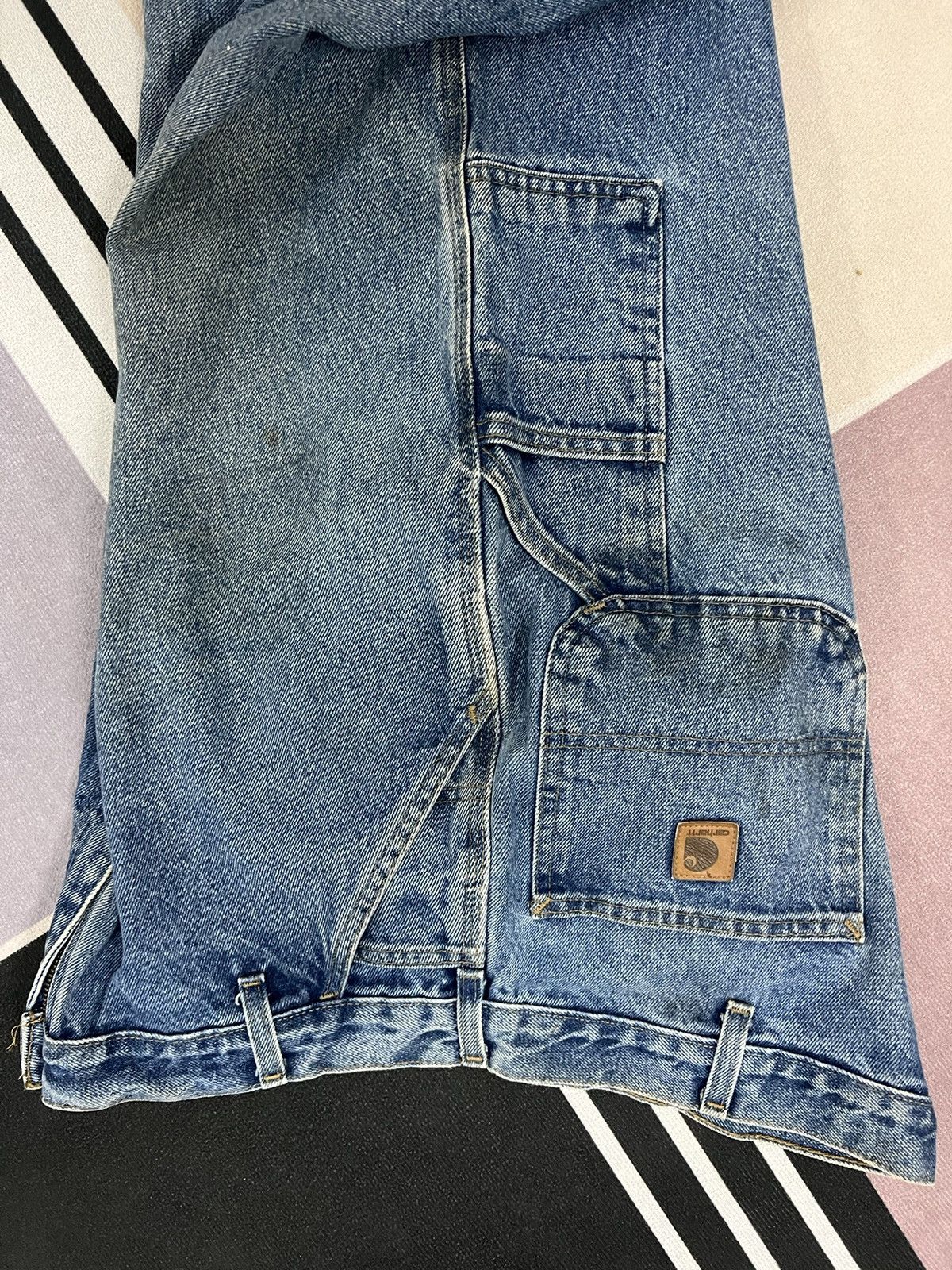 Carhartt × Vintage Carhartt - Dungaree Fit denim Size US 36 / EU 52 - 5 Thumbnail