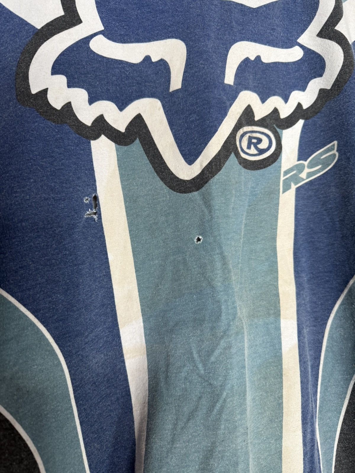Fox Racing Vintage 90s Fox Racing Jersey Large Size US L / EU 52-54 / 3 - 3 Thumbnail