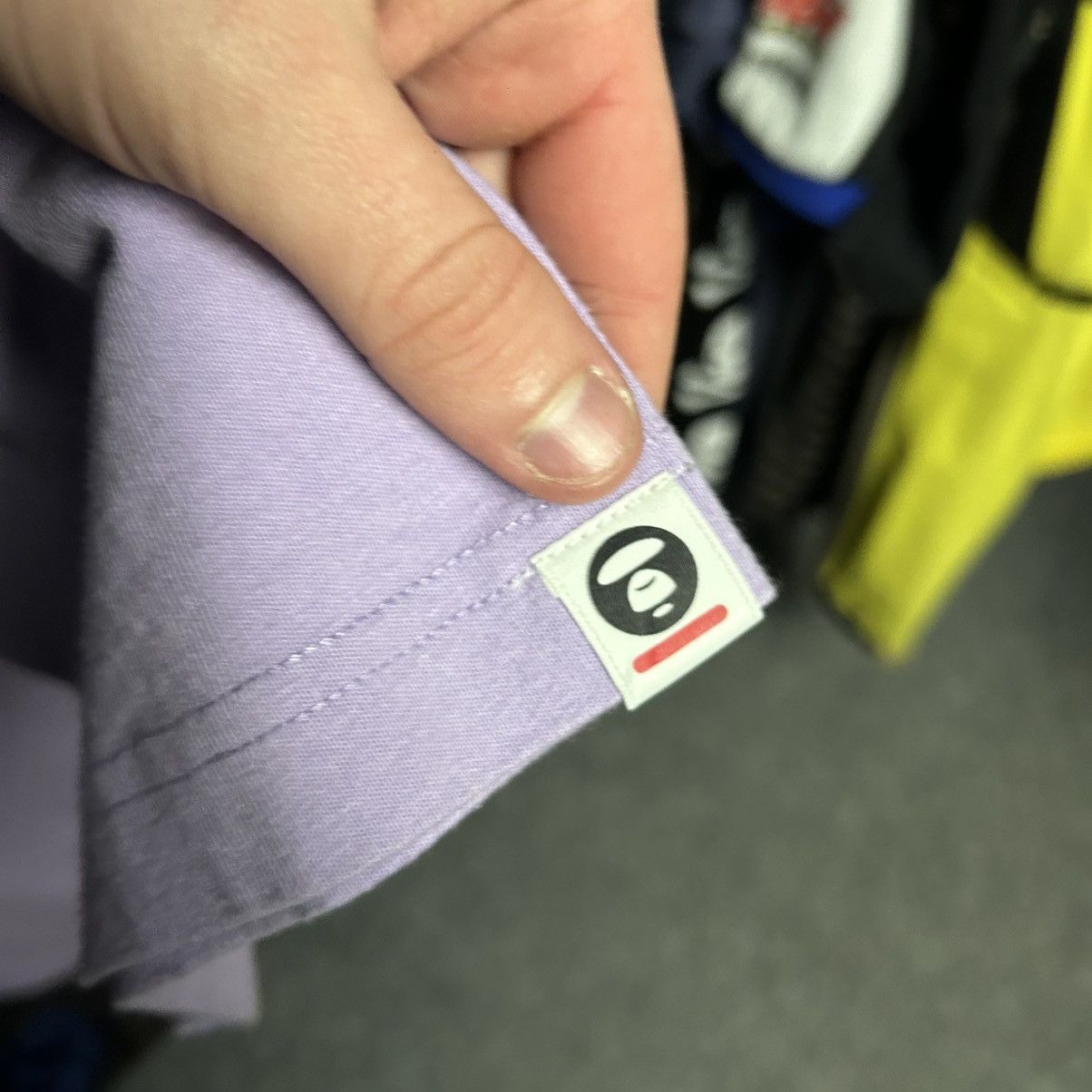 Aape Luxury Bape Ape Small logo designer streetwear tee size XL Size US XL / EU 56 / 4 - 9 Thumbnail