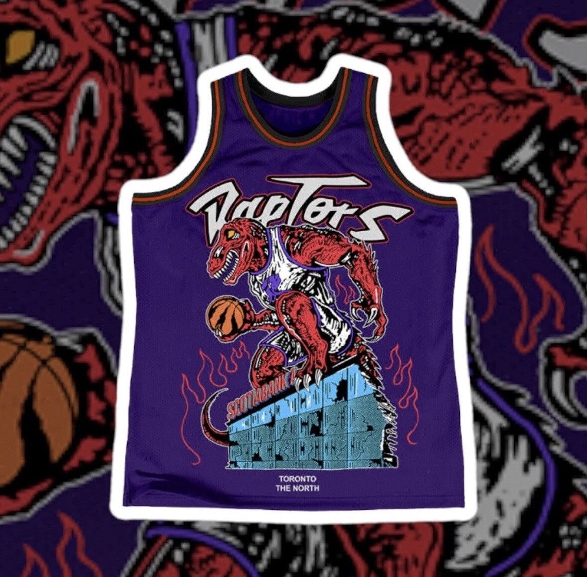 Warren Lotas 🆕Warren Lotas 🪓Toronto Raptors 🦖 Creature Jersey Size US M / EU 48-50 / 2 - 1 Preview