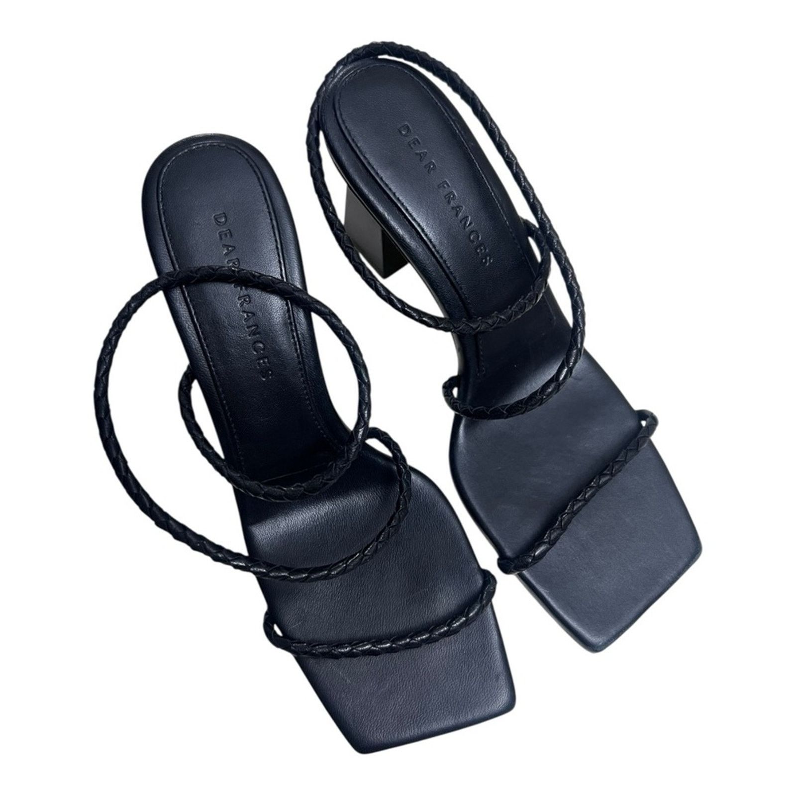 Dear Frances Dear Frances Rohe 70 Black Strappy Heels Size 7 Size US 7 / IT 37 - 3 Thumbnail
