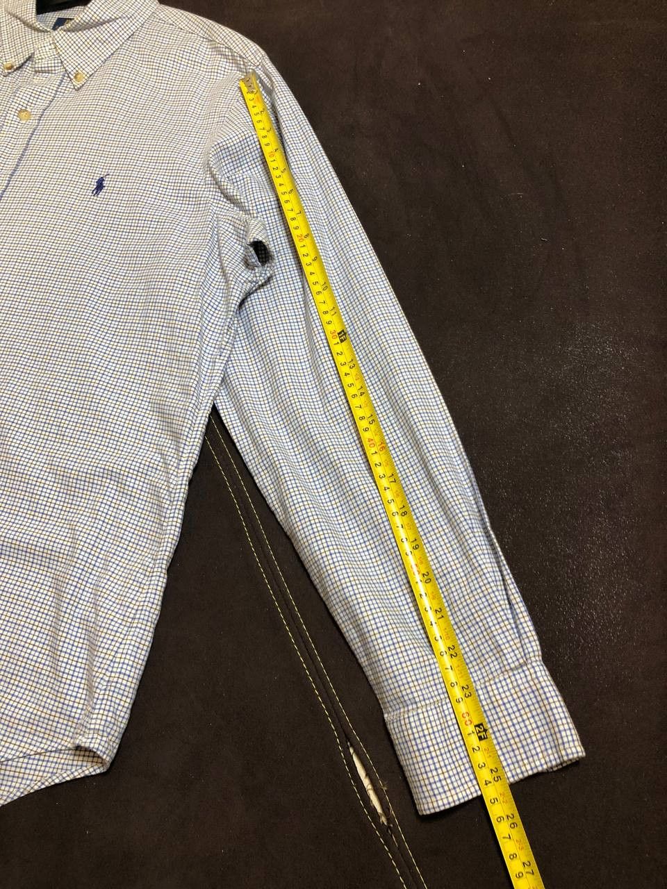Polo Ralph Lauren VINTAGE Ralph Lauren Checkered Shirt Adult Size US L / EU 52-54 / 3 - 5 Thumbnail