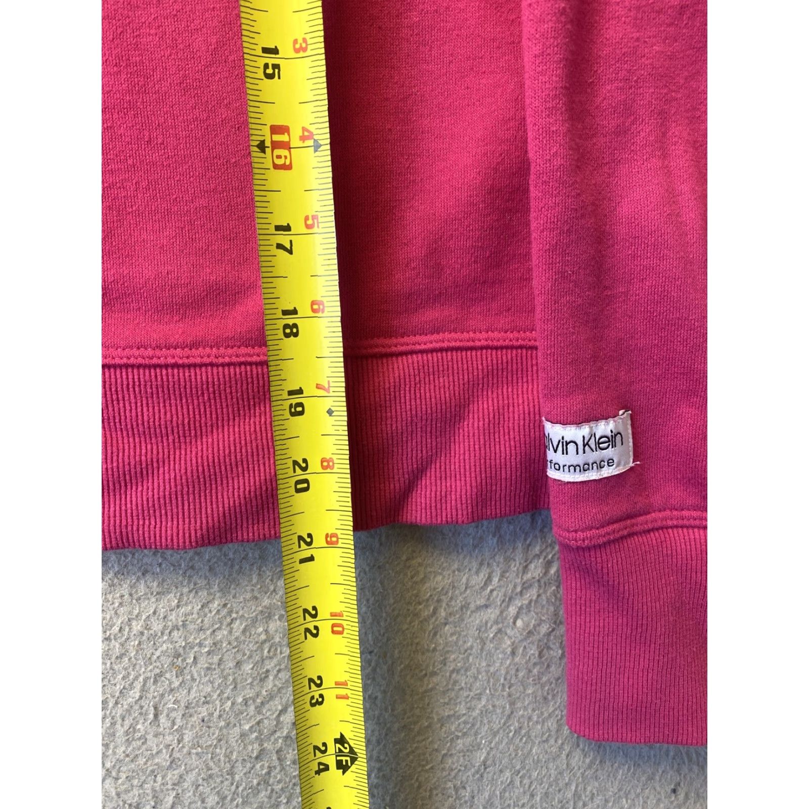 Calvin Klein Calvin Klein Sweatshirt Pullover Womens Logo Relaxed Fit Size M / 35-94 Pink/Purple Tone Modern 60% Cotton 40% Polyester Size M / US 6-8 / IT 42-44 - 7 Thumbnail