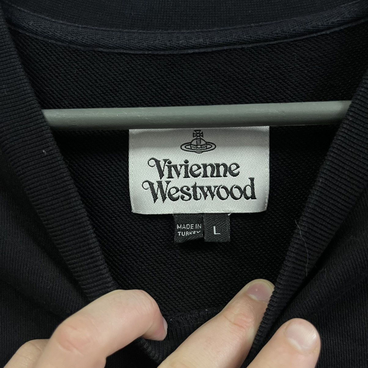 Vivienne Westwood Vintage Vivienne Westwood Sweatshirt Orb Logo Basic Pullover Size US L / EU 52-54 / 3 - 4 Thumbnail