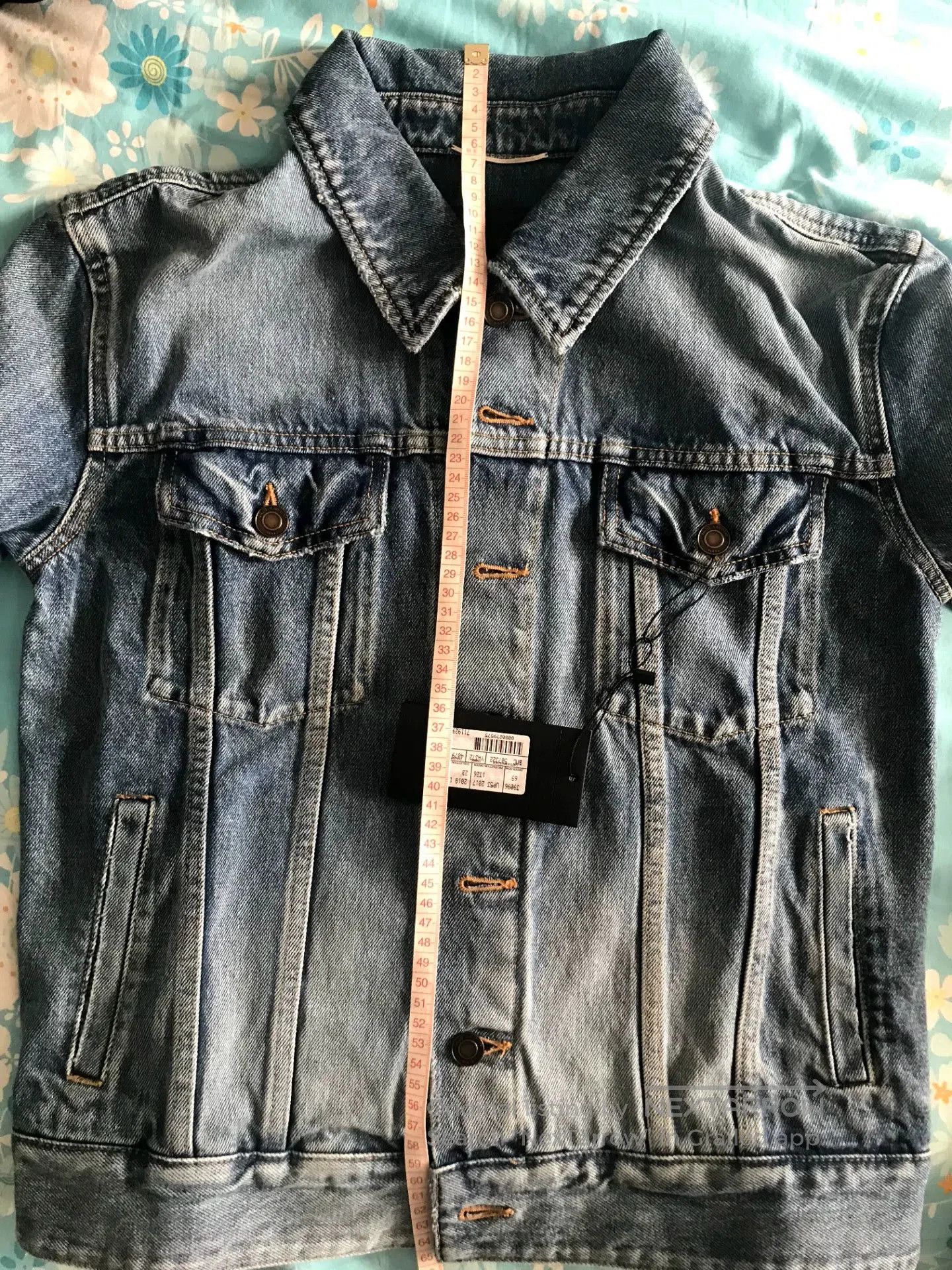 Saint Laurent Paris Saint Laurent Washed Denim Jacket. Size US S / EU 44-46 / 1 - 5 Thumbnail