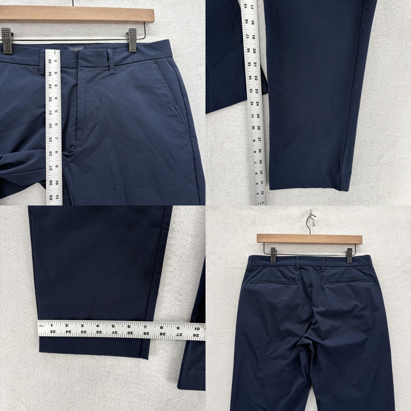 J.Crew J.Crew Thompson Tech Pants Blue 31x32 Slim Tapered Stretch Lightweight Golf Mens Size US 31 - 8 Thumbnail