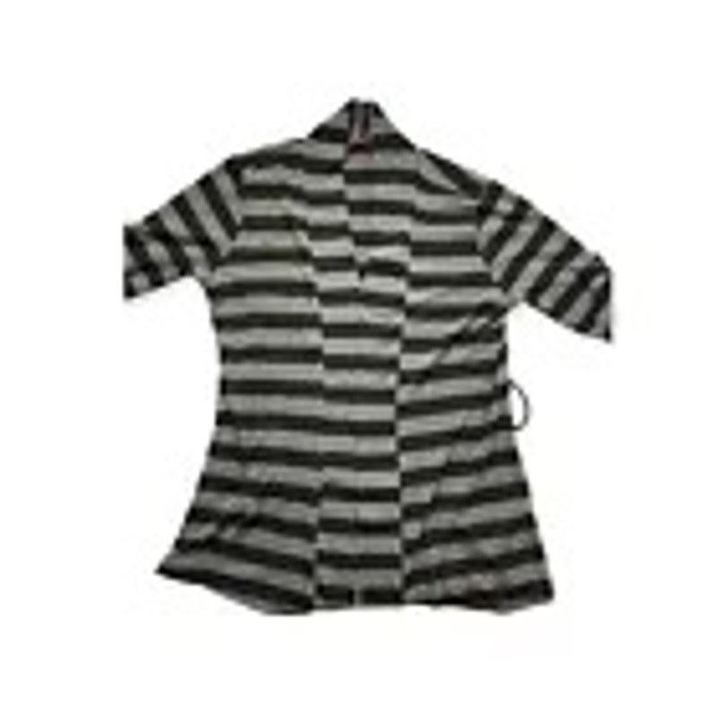 Other Julie’s Closet Women’s Open Front Black & Gray Sweater Large Size L / US 10 / IT 46 - 1 Thumbnail