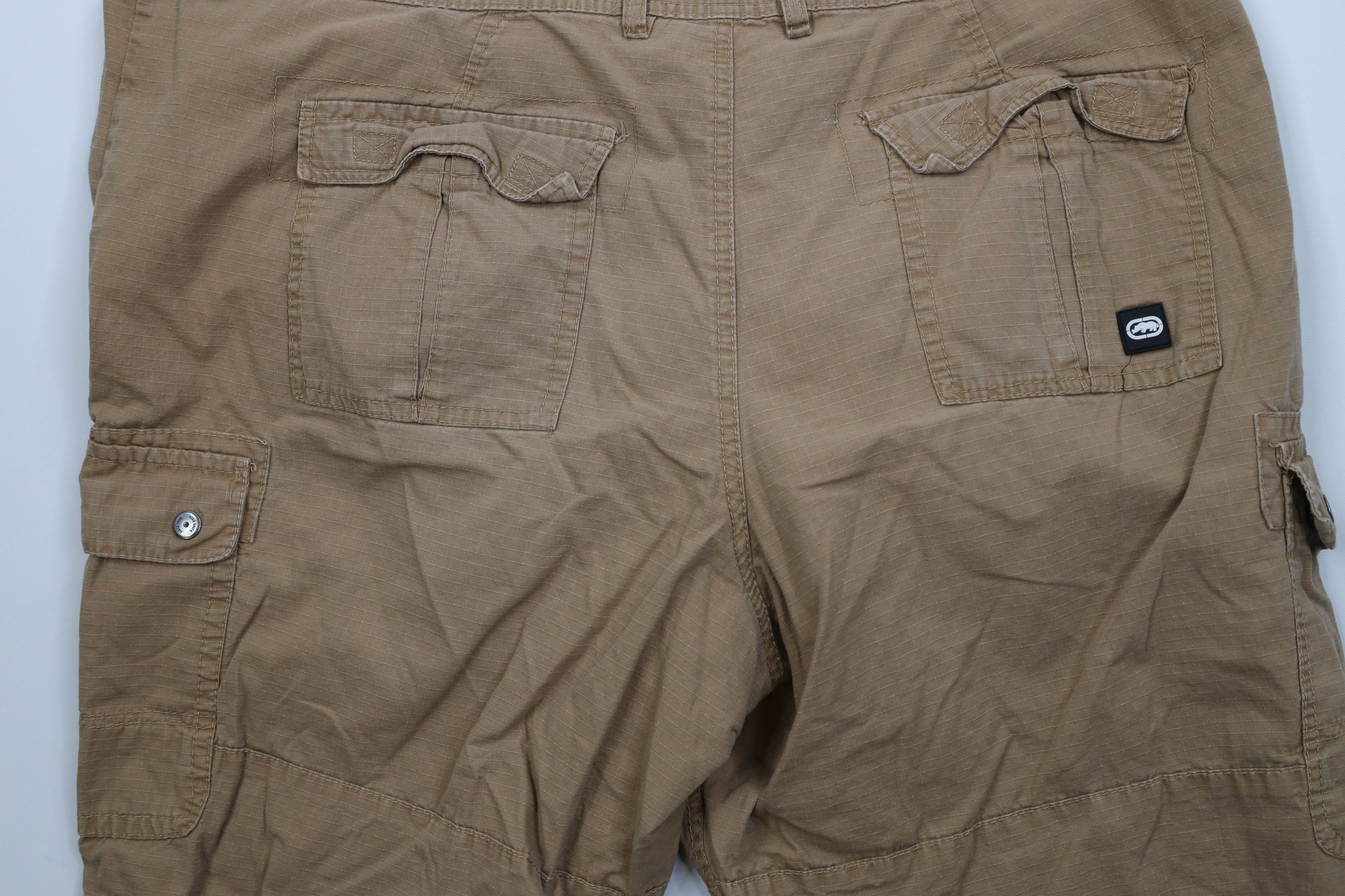 Ecko Unltd. Vintage 90s Y2K Ecko Ripstop Surplus Cargo Shorts Cotton Size US 42 / EU 58 - 11 Thumbnail