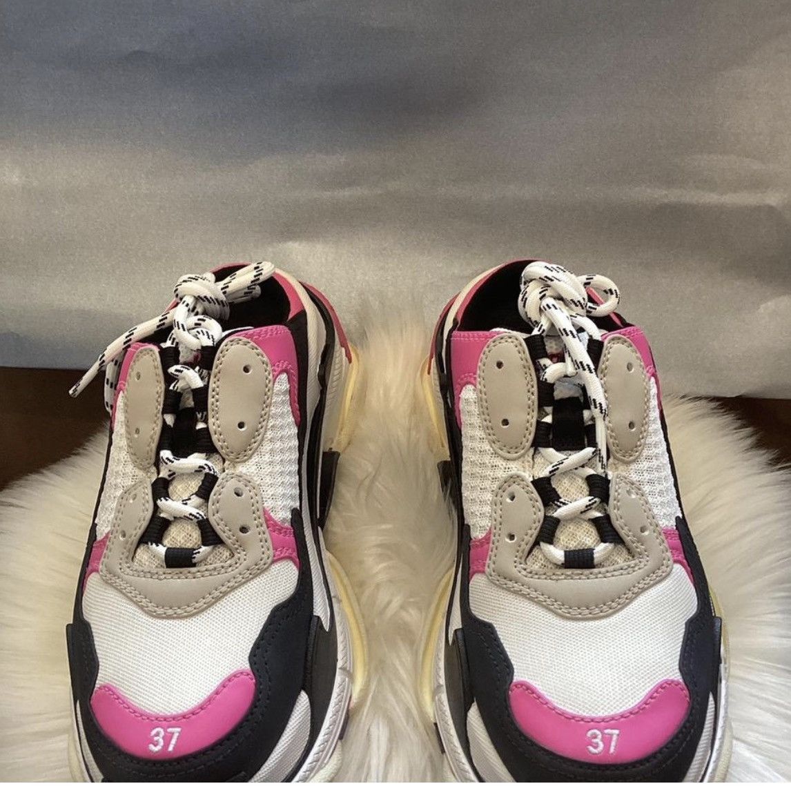 Balenciaga Balenciaga Triple S Mule Sneakers Size US 7 / IT 37 - 1 Thumbnail