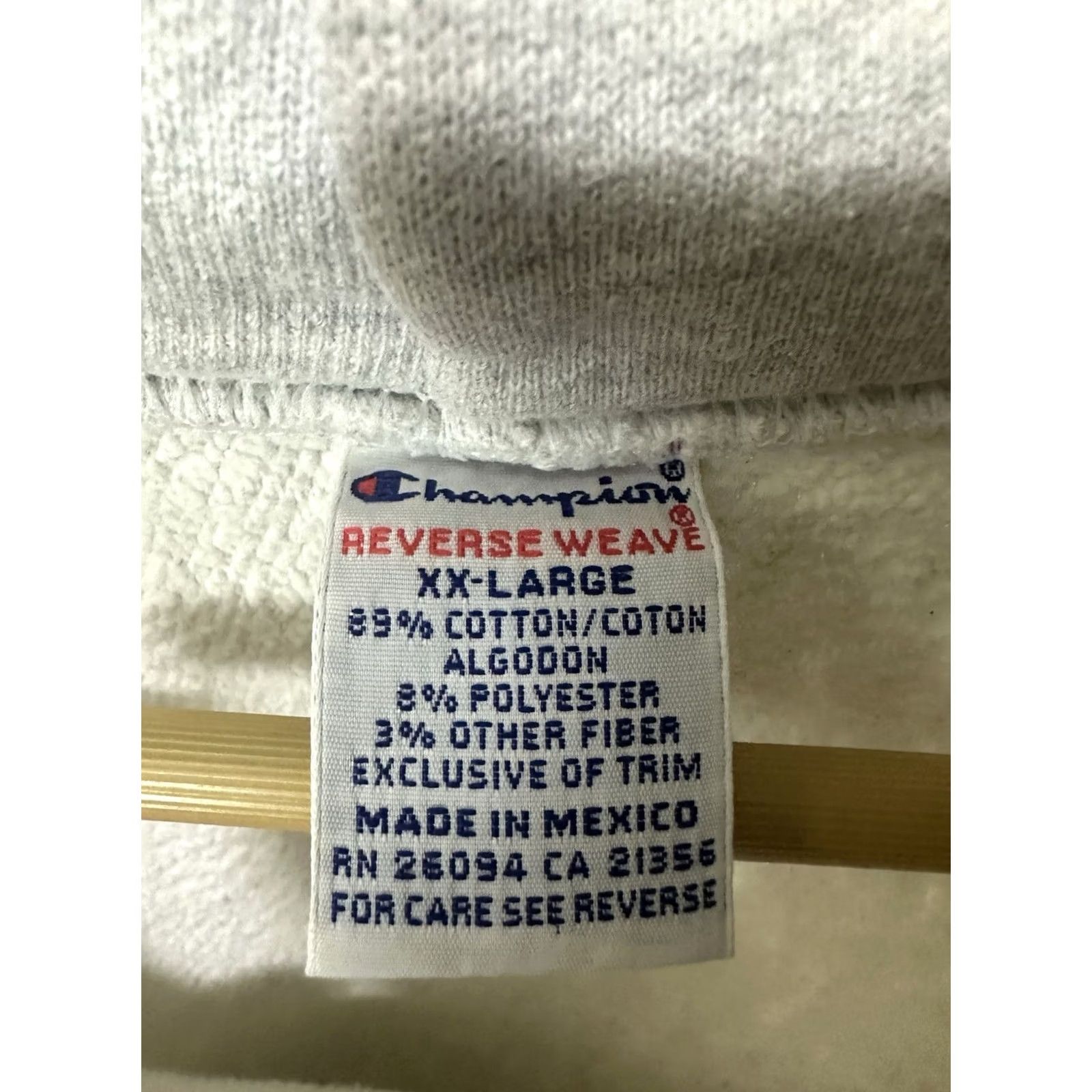 Champion VTG 90s Hofstra Lacrosse Team Issued Reverse Weave Hoodie Sweatshirt RARE XXL Champion Gray Men Sweatshirt Hoodie Size US XXL / EU 58 / 5 - 3 Thumbnail