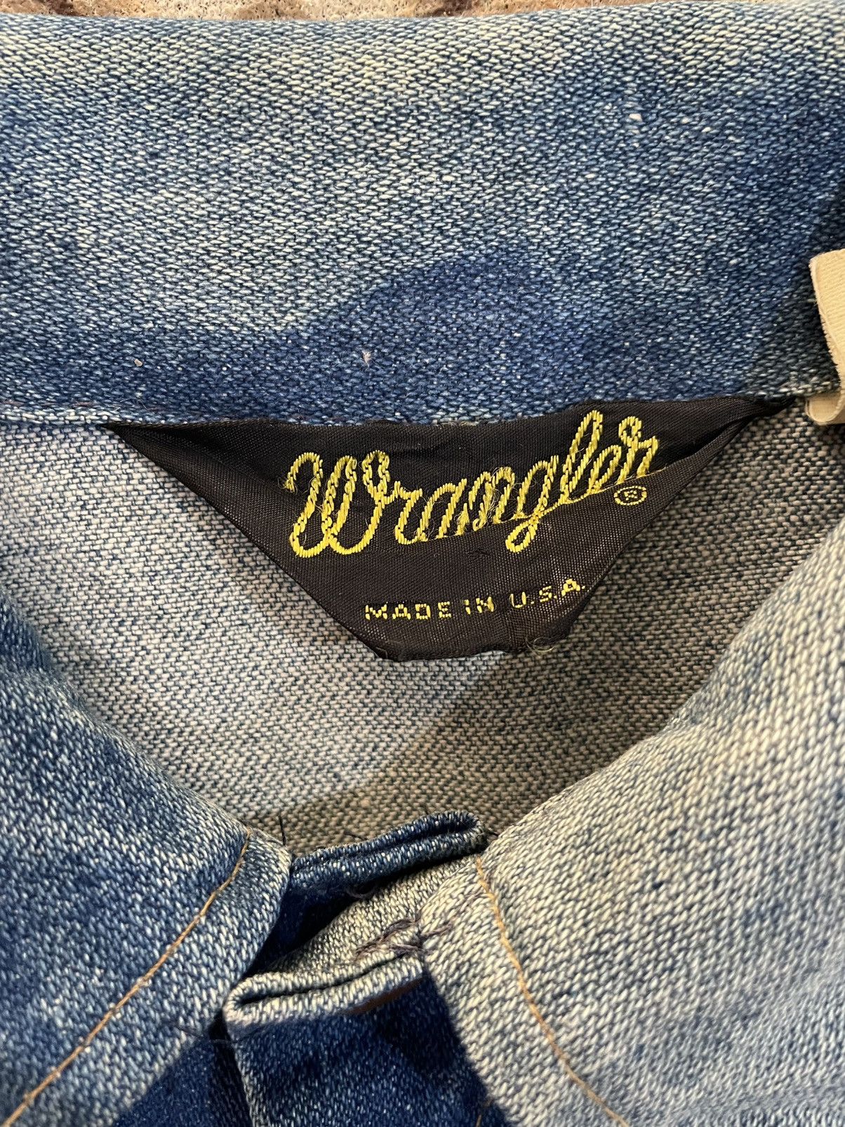 Wrangler Vintage Wrangler Denim Jacket Size 3XL / US 20-22 - 8 Thumbnail