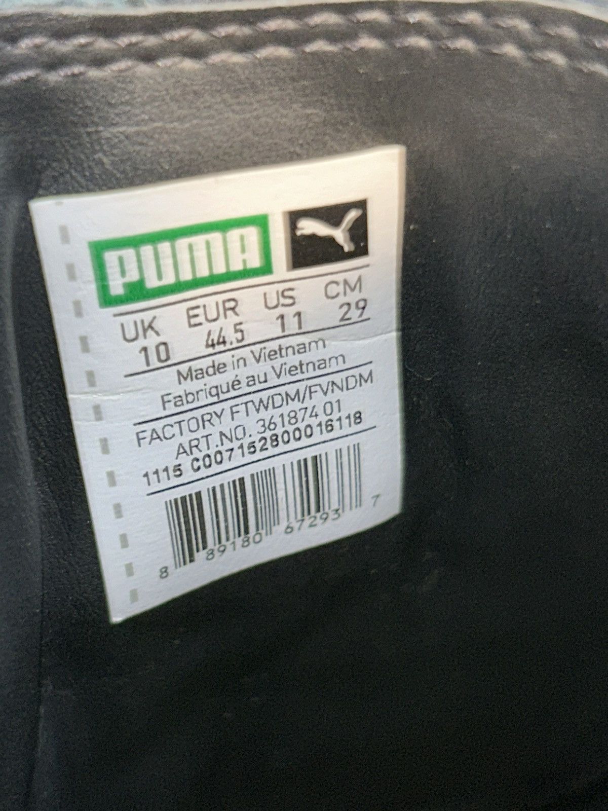 Puma Puma Suede BHM Size US 11 / EU 44 - 9 Thumbnail