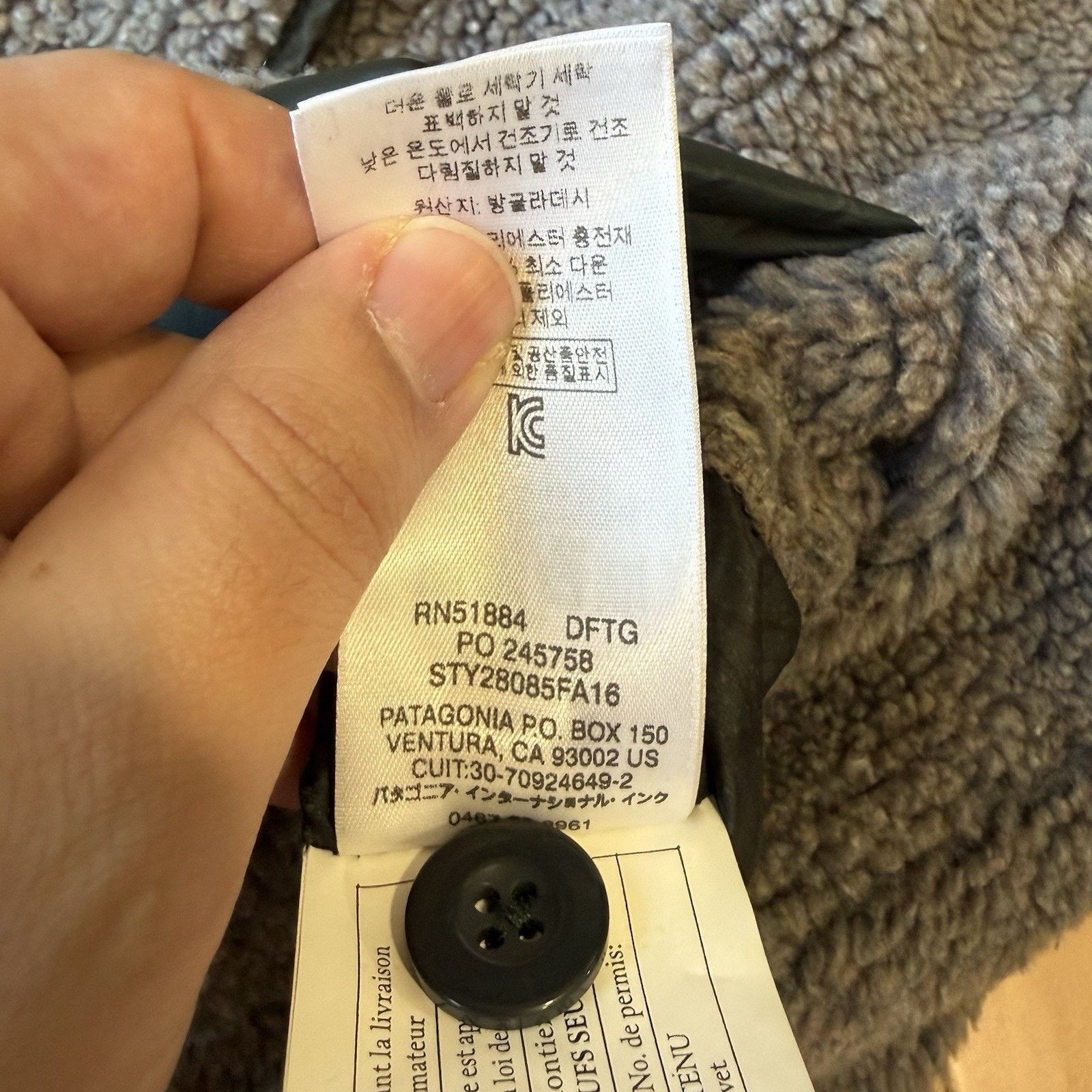 Patagonia Patagonia Recycled Down Fleece Vest Women's M Gray Pile Size M / US 6-8 / IT 42-44 - 6 Thumbnail