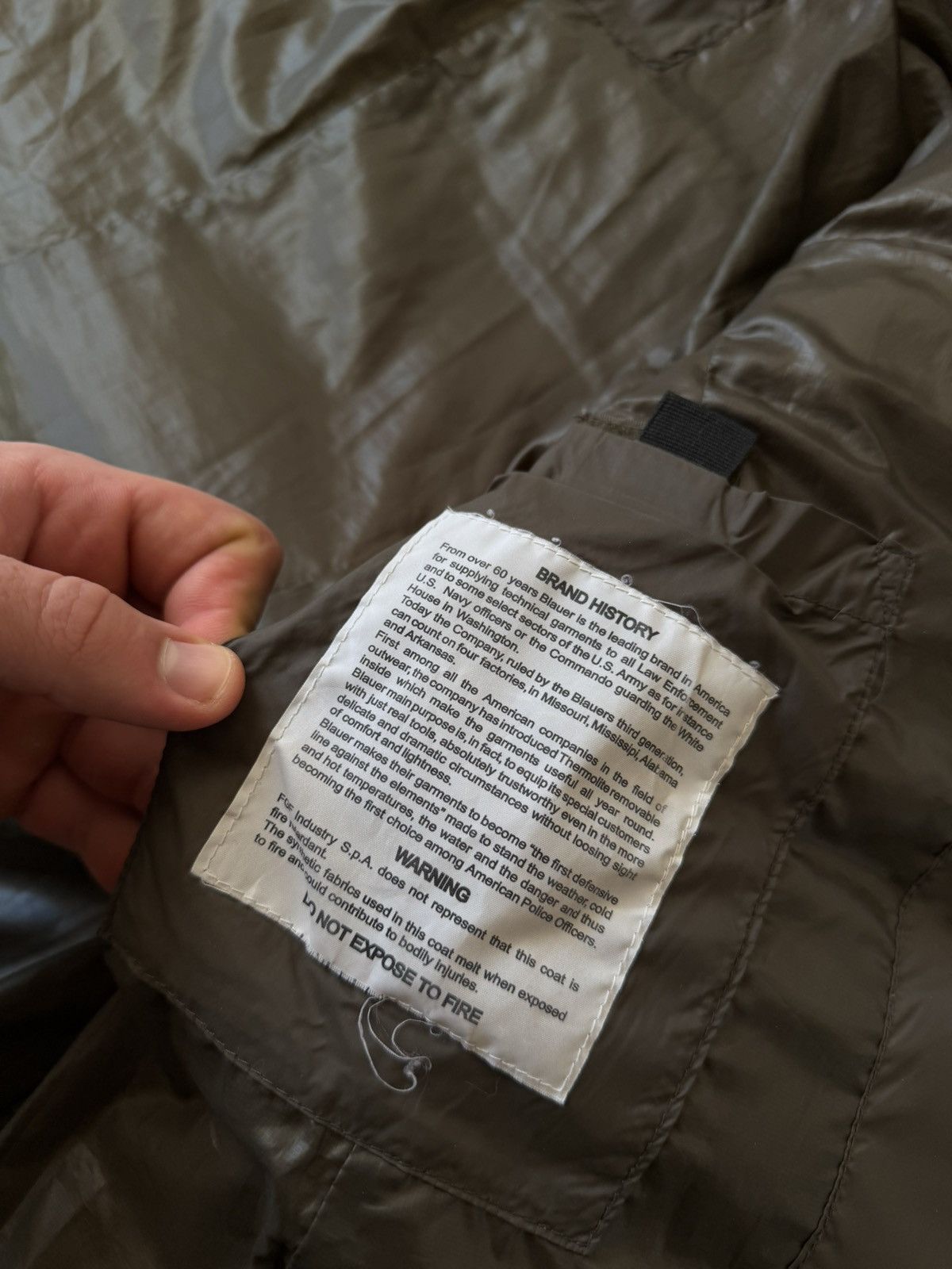 Other Blauer USA Rare Goose Down FGF Certi Parka Size M / US 6-8 / IT 42-44 - 16 Thumbnail