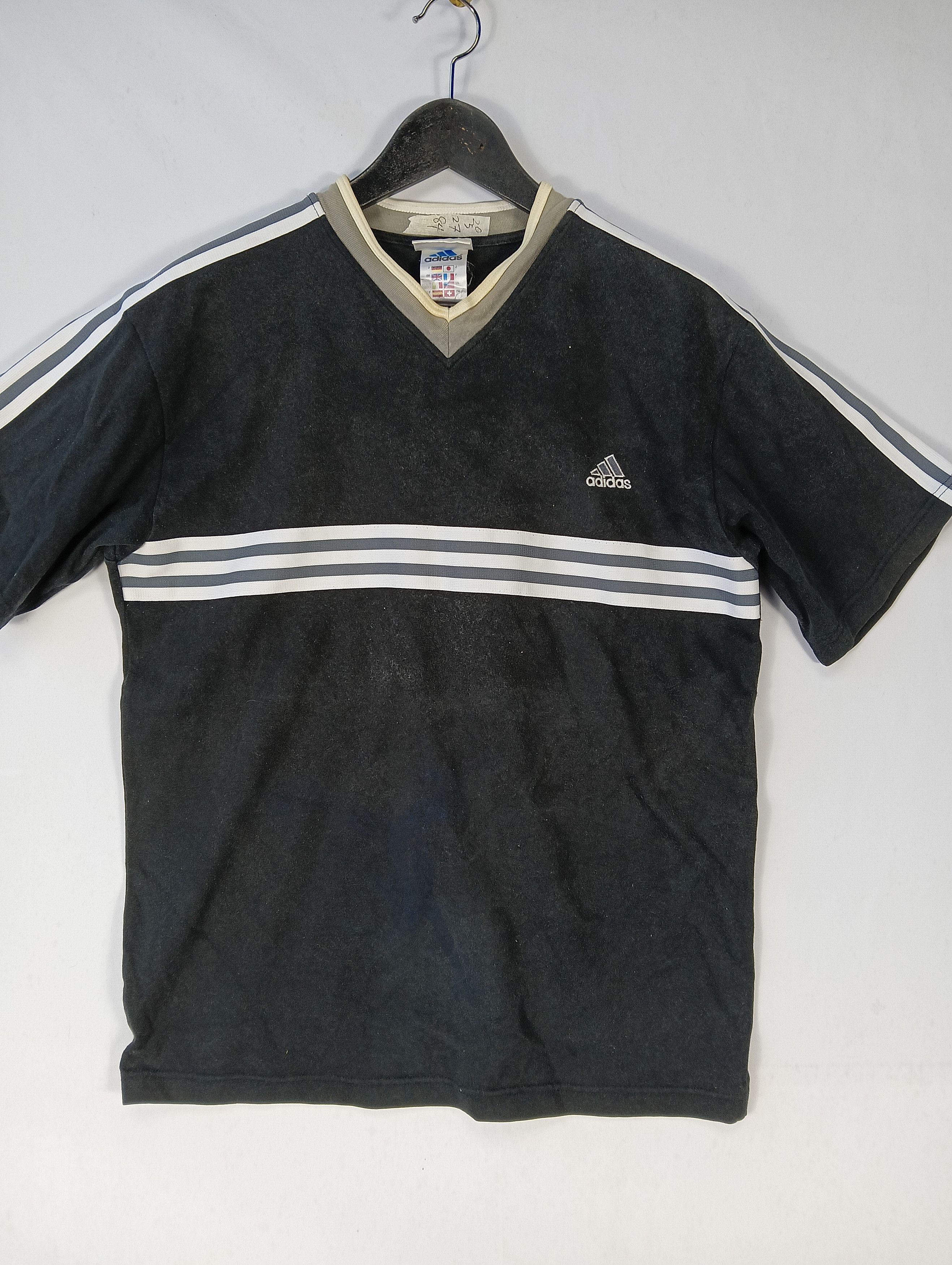 Adidas × Vintage vinatge adidas v net stripe Size US M / EU 48-50 / 2 - 2 Thumbnail