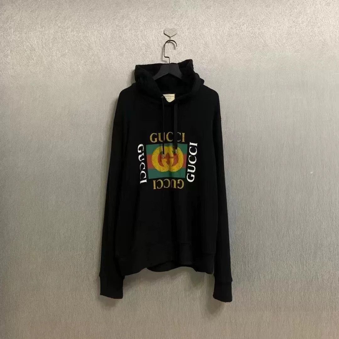 Gucci gucci square logo hoodie in excellent condition Size US S / EU 44-46 / 1 - 1 Thumbnail