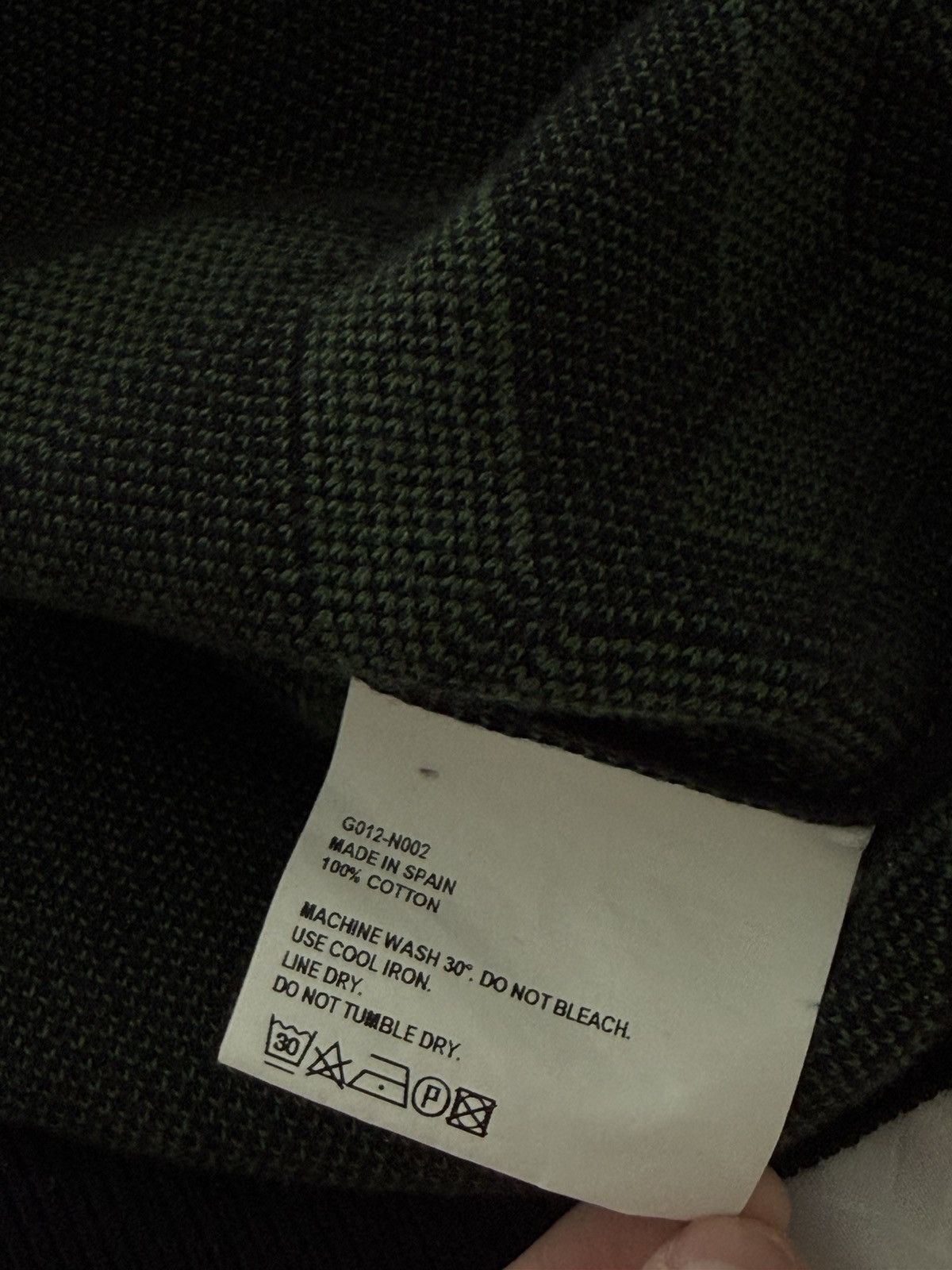 Gosha Rubchinskiy Gosha Rubchinskiy Soccer Pattern Sweater Size US S / EU 44-46 / 1 - 3 Thumbnail