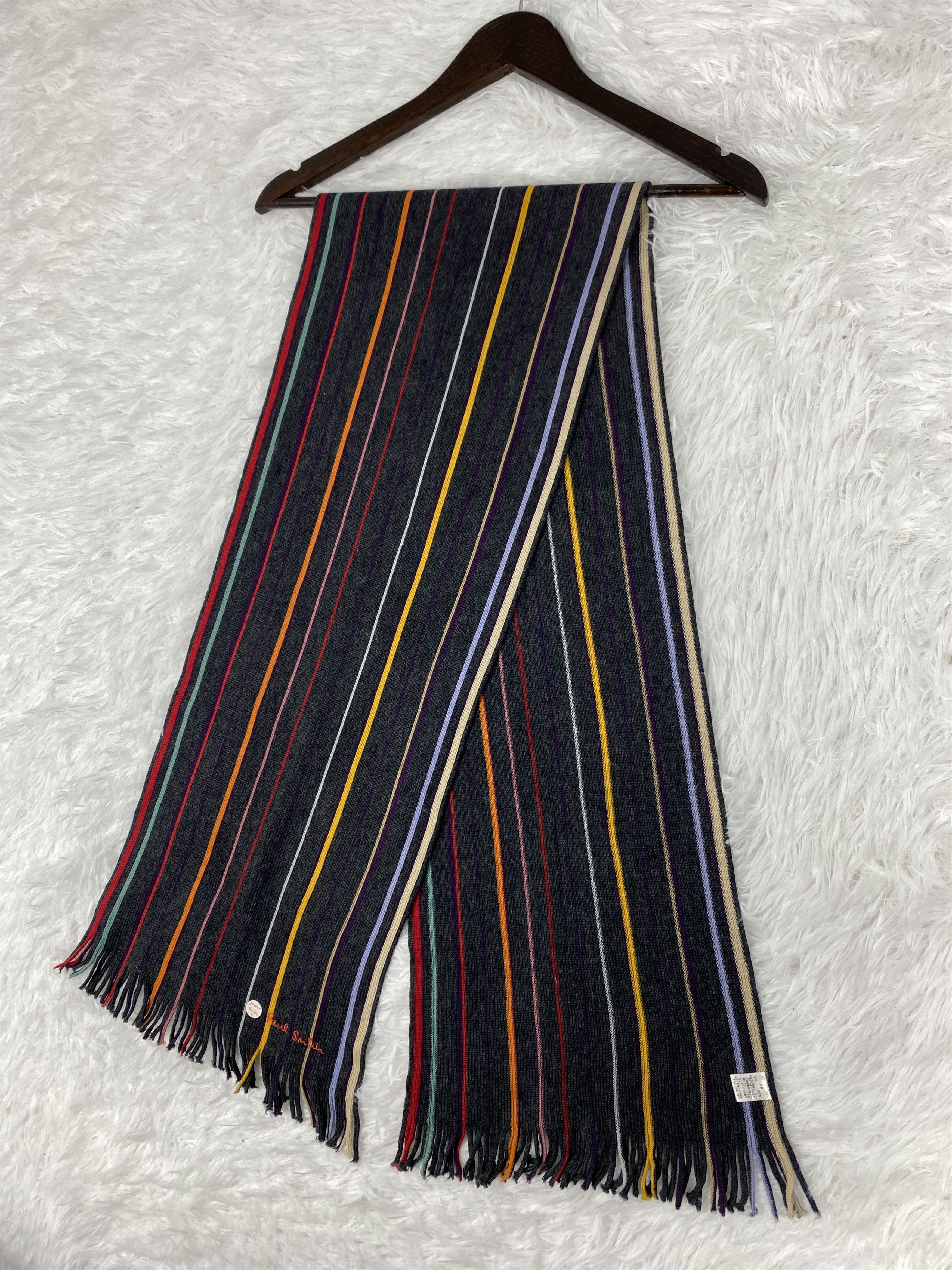 Paul Smith × Vintage Vintage Paul Smith Scarf / Muffler Neckwear PM0163 Size ONE SIZE - 2 Thumbnail