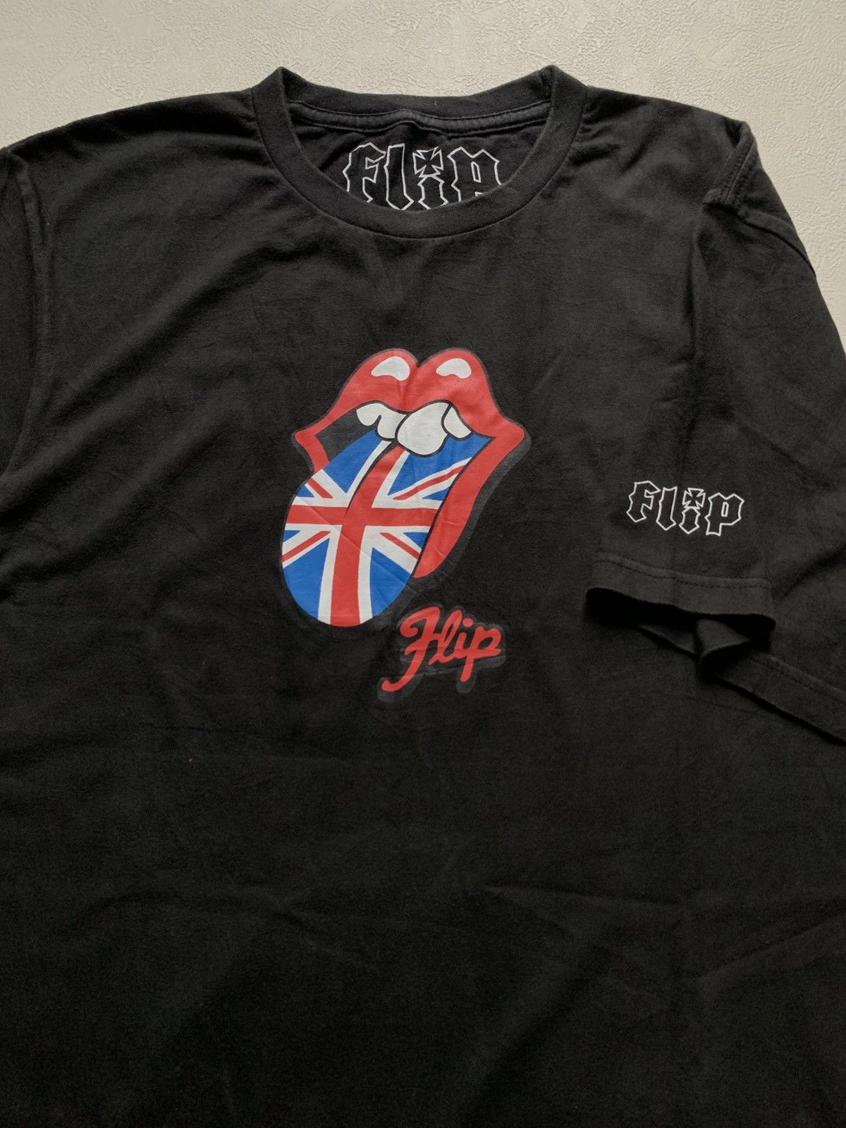 Flip Skateboards × The Rolling Stones RARE! Rolling Stones x Geoff Rowley Flip Skateboards Shirts Size US XL / EU 56 / 4 - 3 Thumbnail