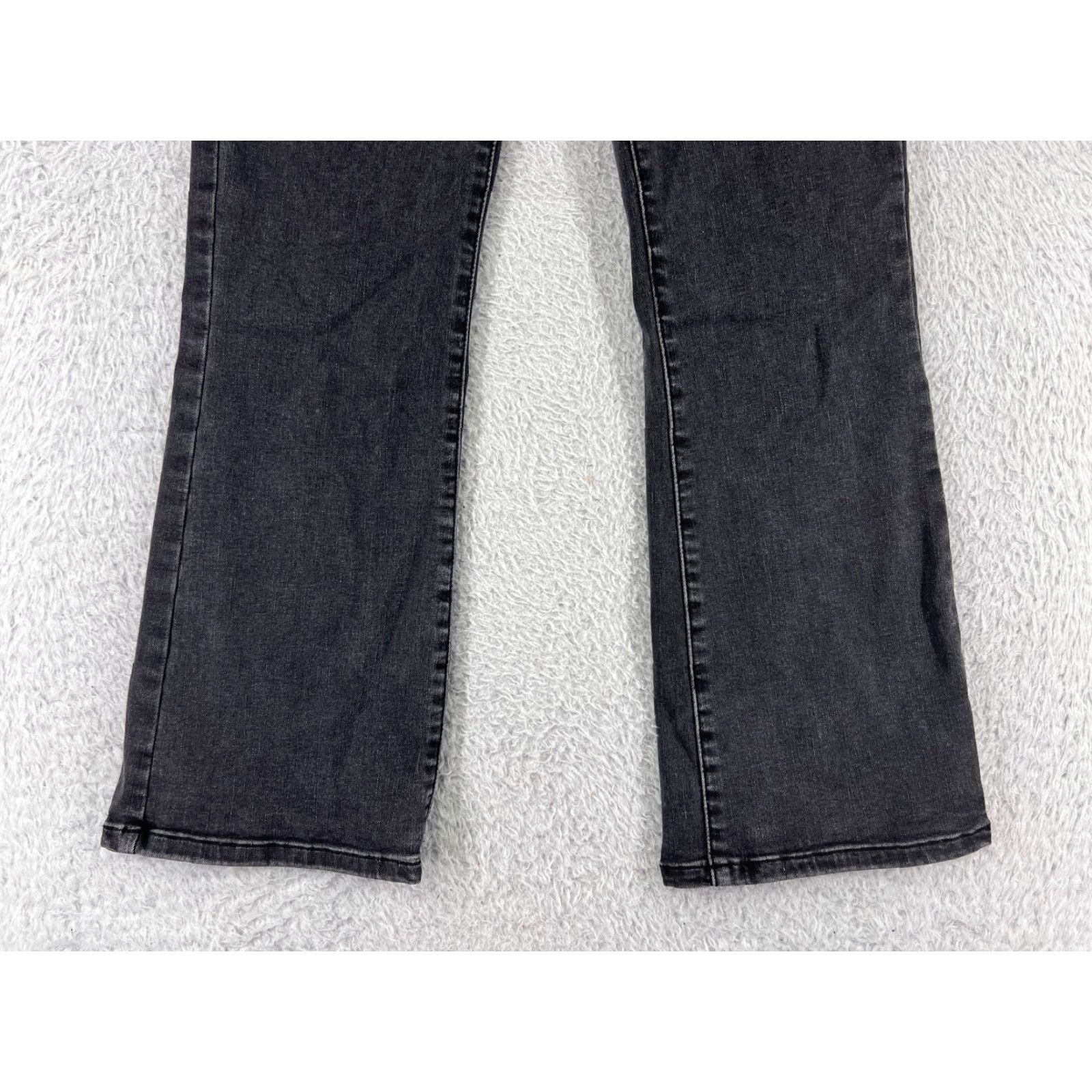 Free People Free People Jeans Women's 26 Black Bootcut Western Pull On Cotton Blend High-Rise Corduroy Inseam 24 in Women Mens Size 26" / US 2 / IT 38 - 6 Thumbnail