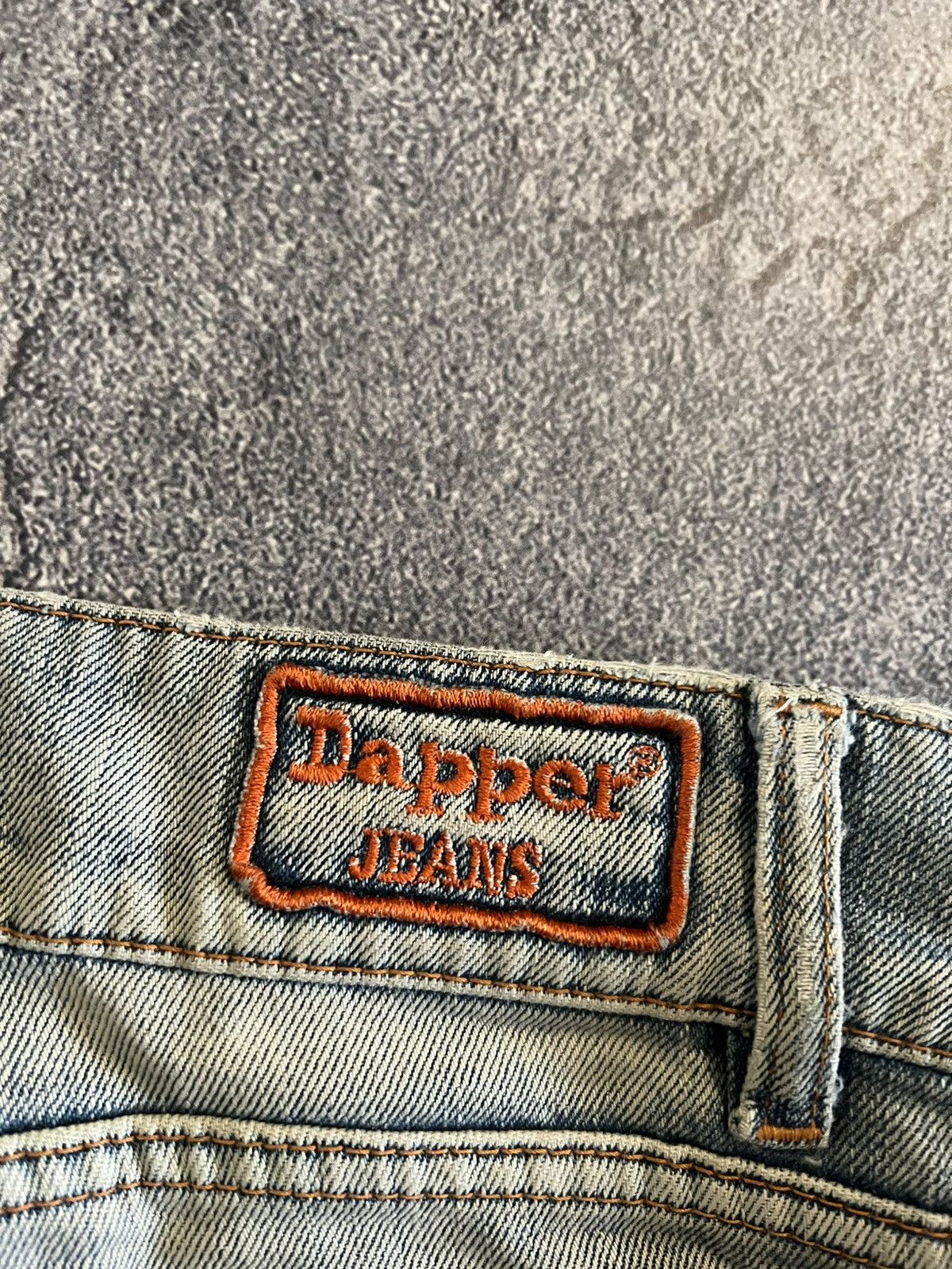 Japanese Brand Glamour Y2K Distressed Jeans / Number Nine Style Gothic Vibe Size US 31 - 10 Thumbnail