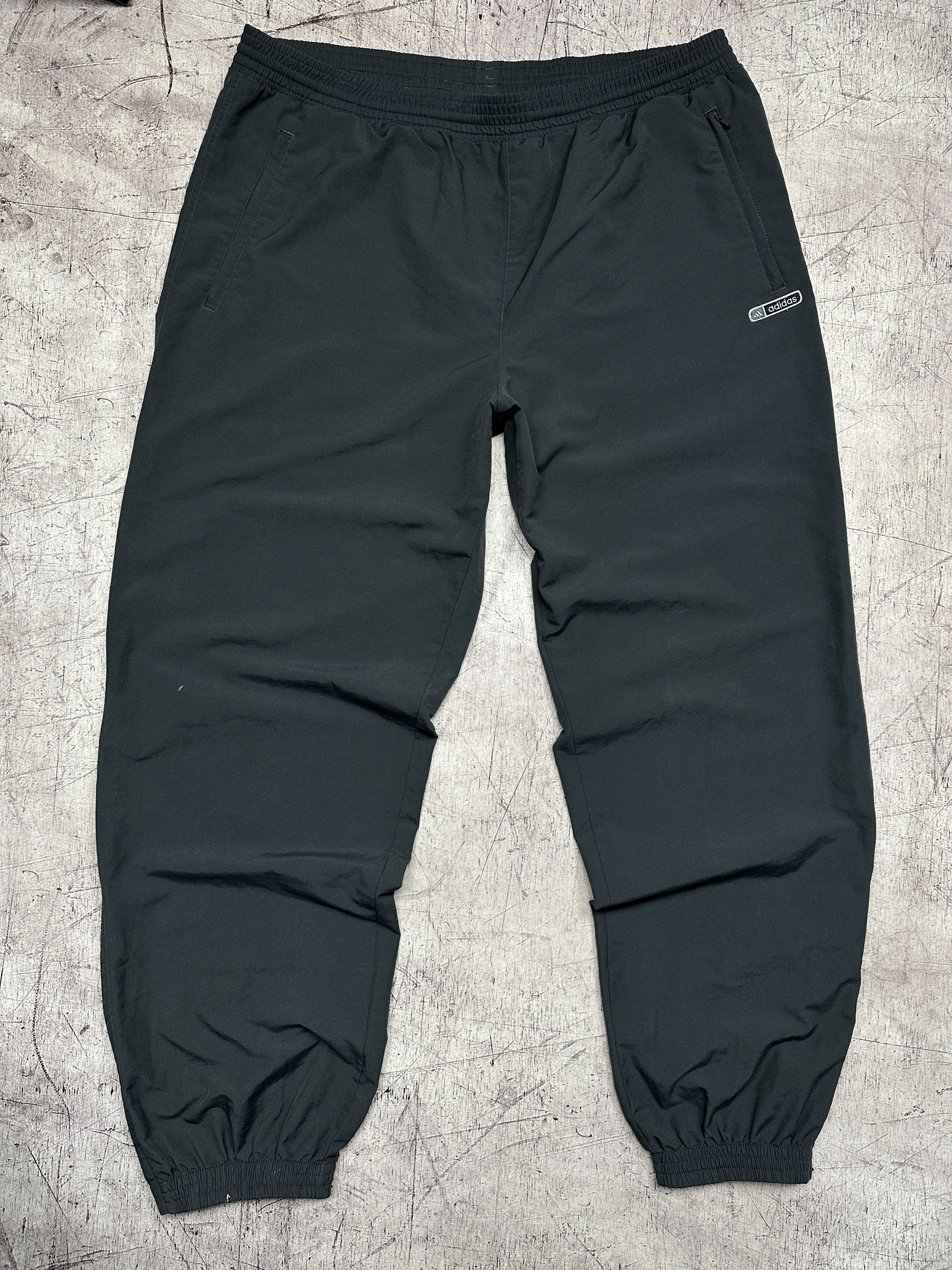 Adidas Adidas Vintage Mens Nylon Baggy Track Pants Size US 36 / EU 52 - 1 Thumbnail