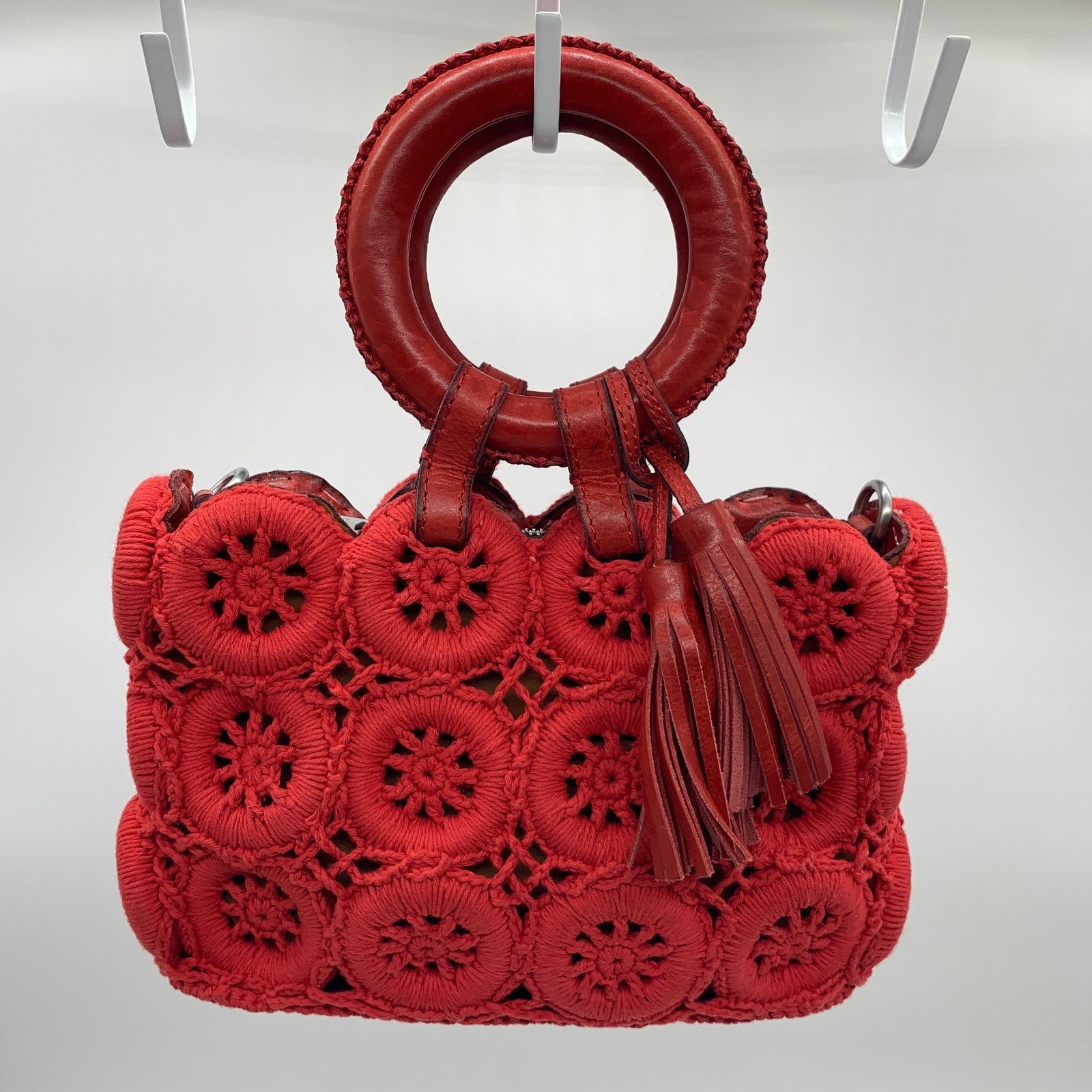 Other Patricia Nash Crochet Vobbia Small Tote Women Purse Size ONE SIZE - 1 Thumbnail