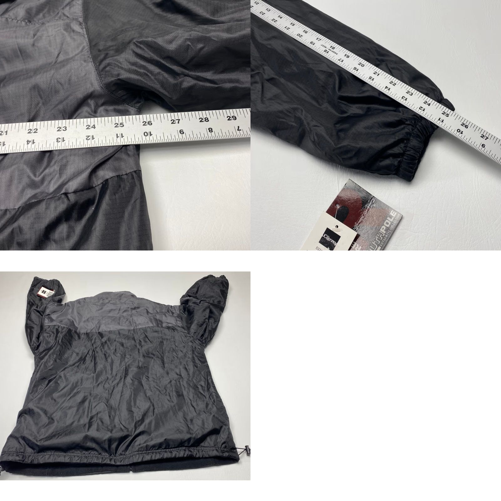 Southpole VINTAGE South Pole Jacket Men’s XL Reversible Black Nylon Fleece Winter Full Zip Size US XL / EU 56 / 4 - 9 Thumbnail