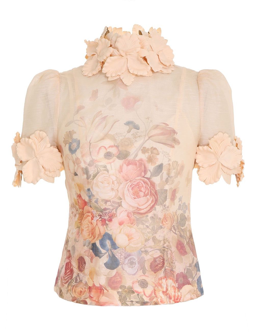 Zimmermann oc11z0425 Luminosity Liftoff Flower Top in Multicolor Size S / US 4 / IT 40 - 1 Thumbnail