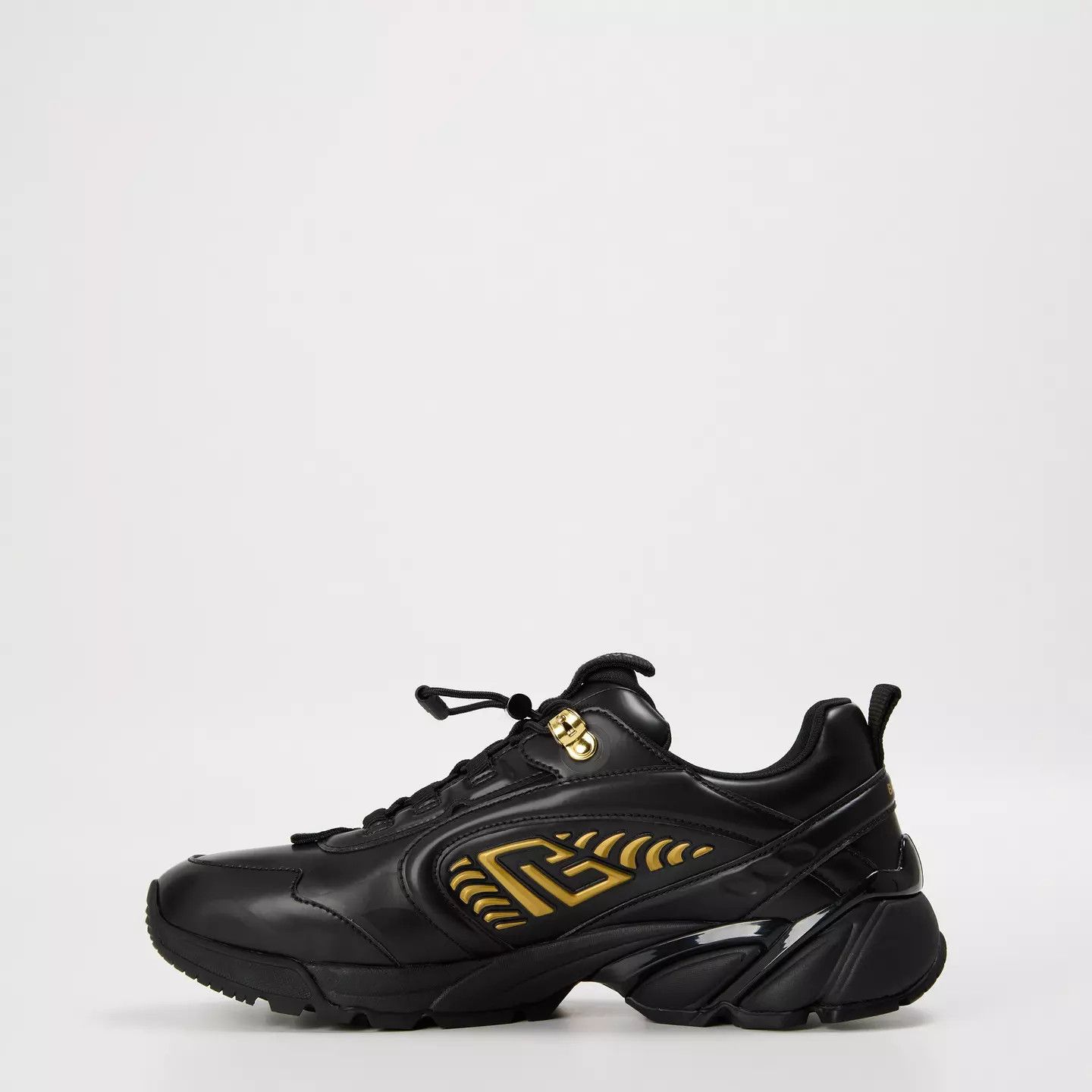 Balmain o1g2r1mq0426 Cosmic Dust Low-Top Trainers in Black Size US 10 / EU 43 - 2 Thumbnail