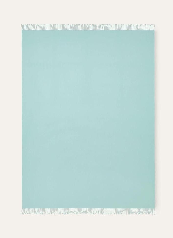 Loro Piana o1srvl11e0526 FAA1158 Size: OS / Unito Blanket in Mint Green Size ONE SIZE - 1 Thumbnail