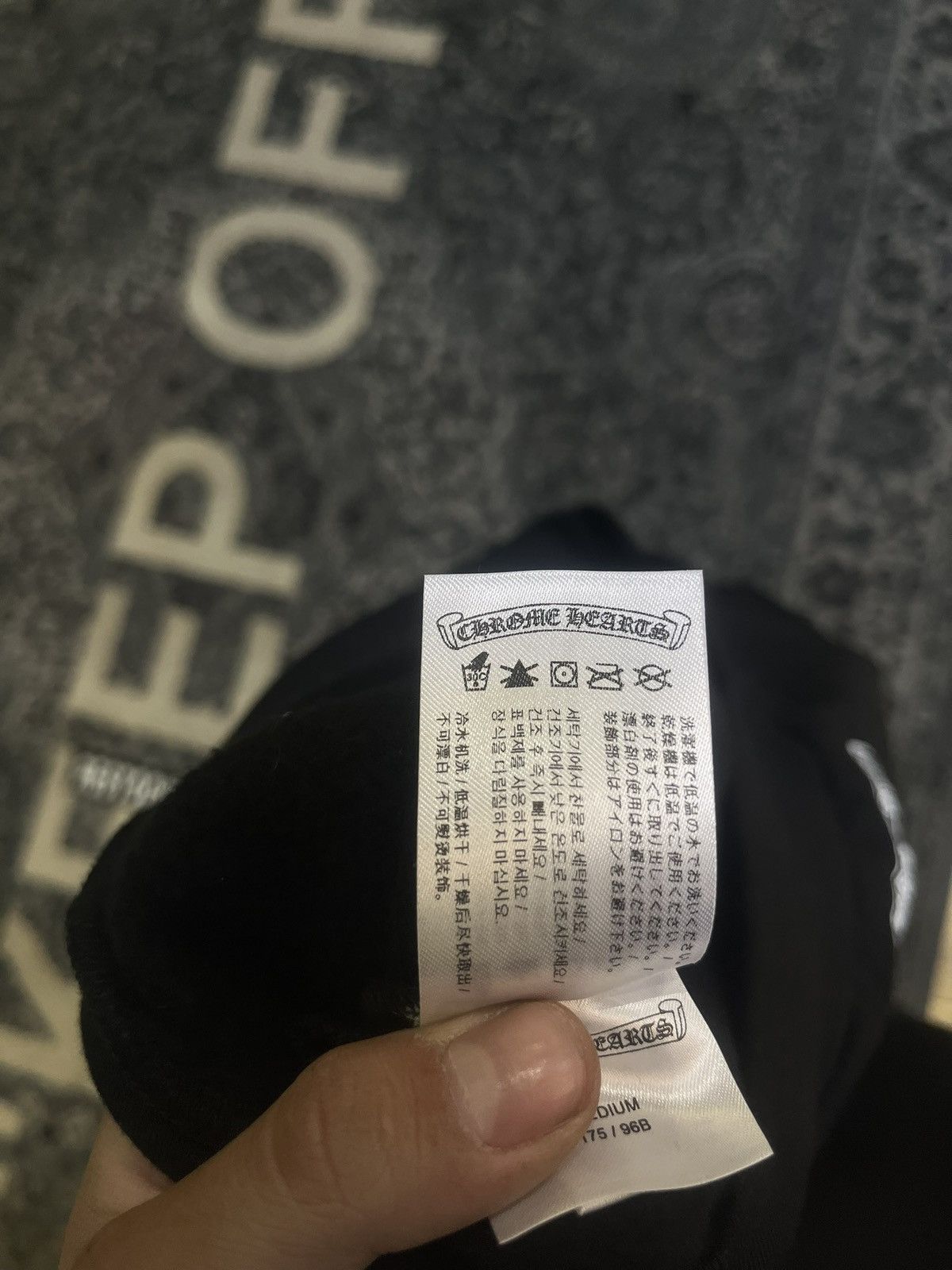 Chrome Hearts CHROME HEARTS FLORAL BLACK HOODIE Size US M / EU 48-50 / 2 - 6 Thumbnail