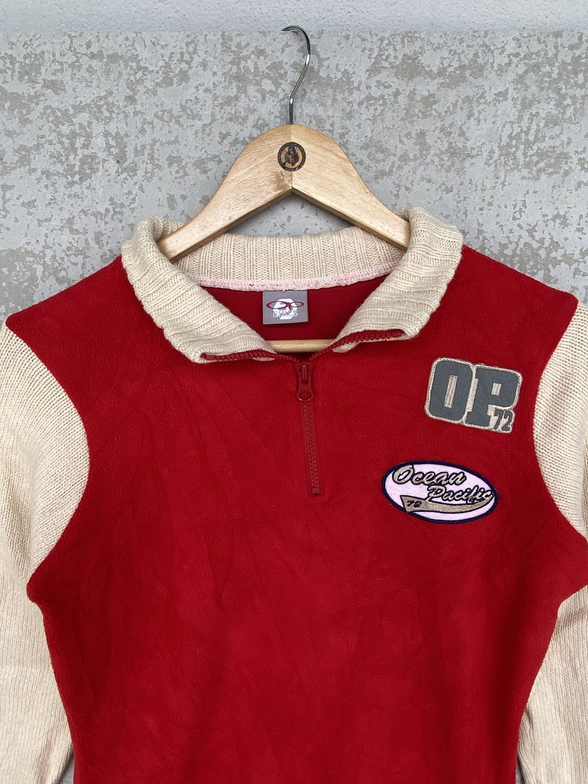 Other Vintage Ocean Pacific Small Embroidered Quartz Zip White/Red Size US S / EU 44-46 / 1 - 4 Thumbnail