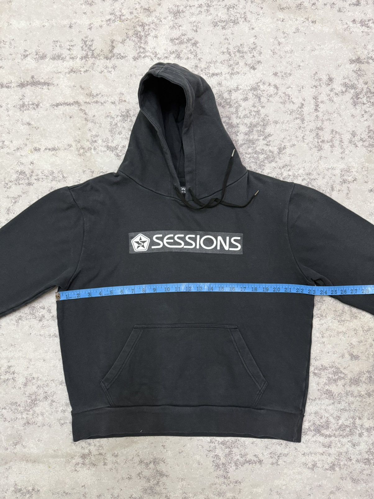 Sessions Session Biglogo Pullover Sweater Black Hoodie Size US M / EU 48-50 / 2 - 14 Thumbnail