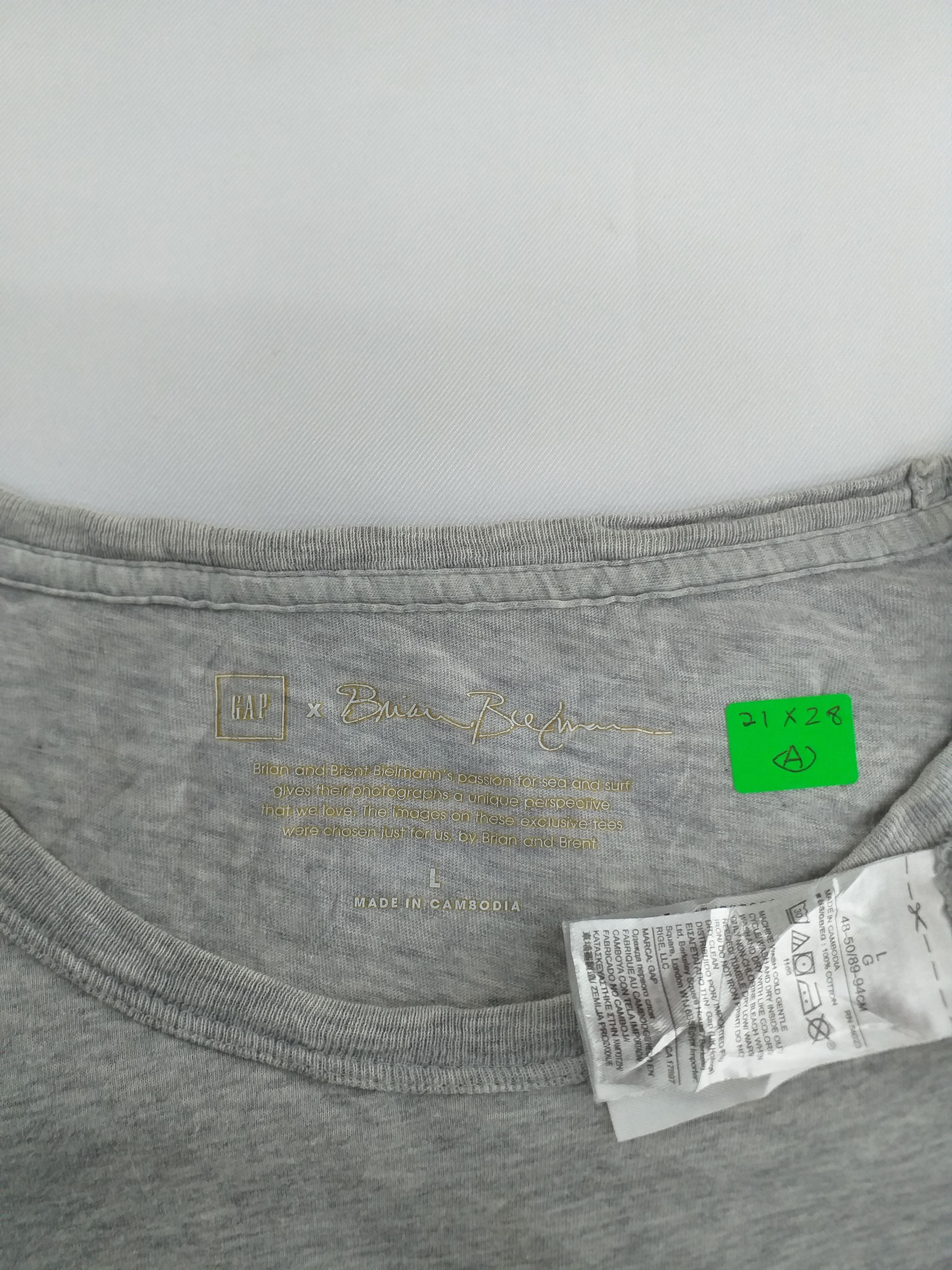 Gap Gap x Brian Brefman Large T Shirt -A069 Size US L / EU 52-54 / 3 - 5 Thumbnail