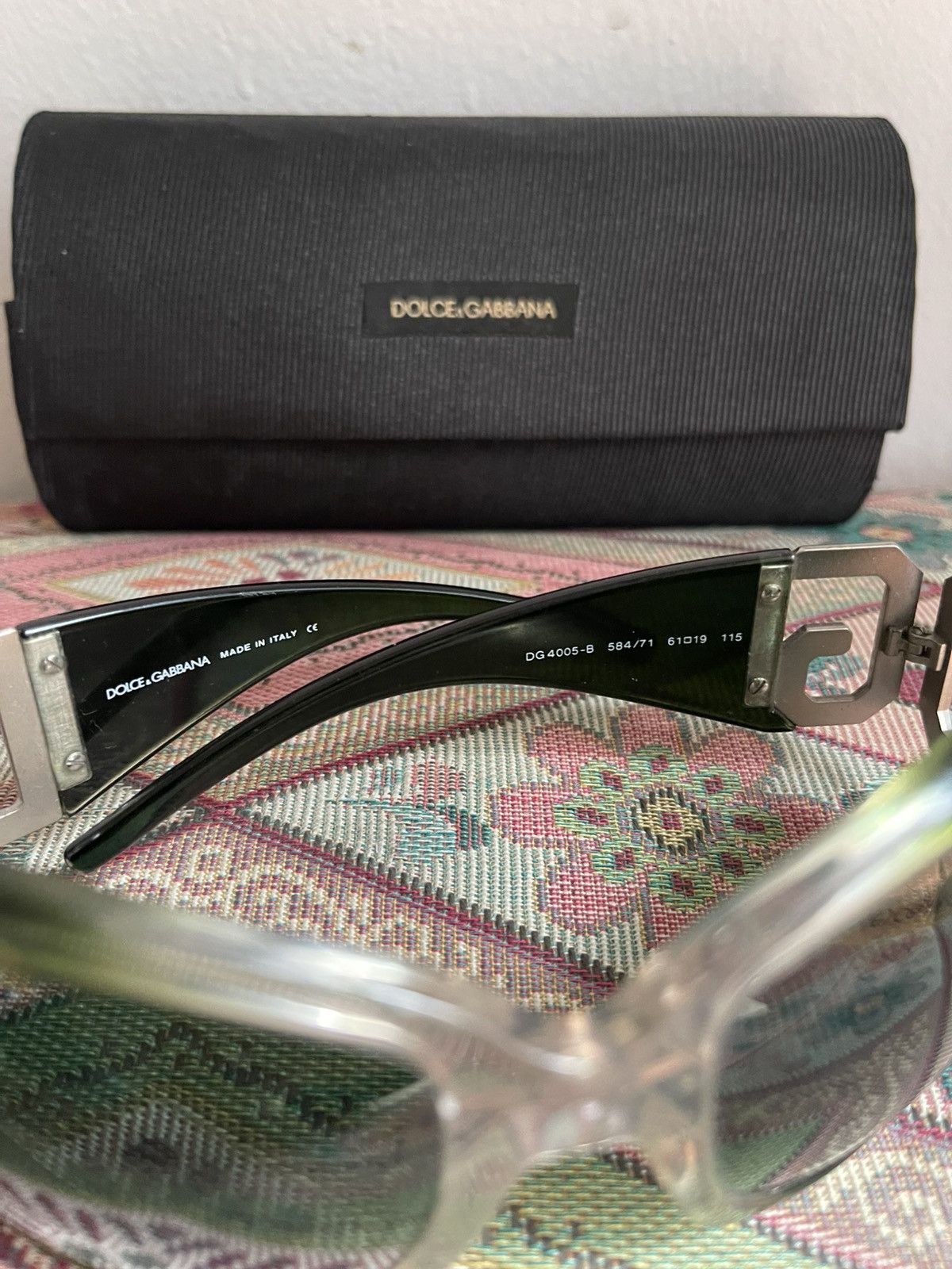 Dolce & Gabbana Vintage Dolce Gabbana Shield Sunglasses y2k staple Size ONE SIZE - 8 Thumbnail