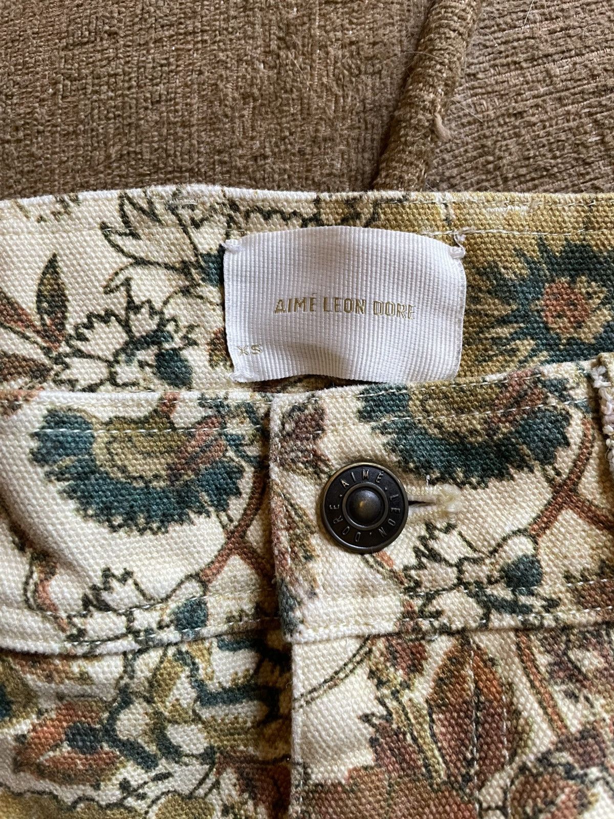 Aime Leon Dore ALD Sun Floral Carpenter Pants in XS Size US 28 / EU 44 - 4 Thumbnail