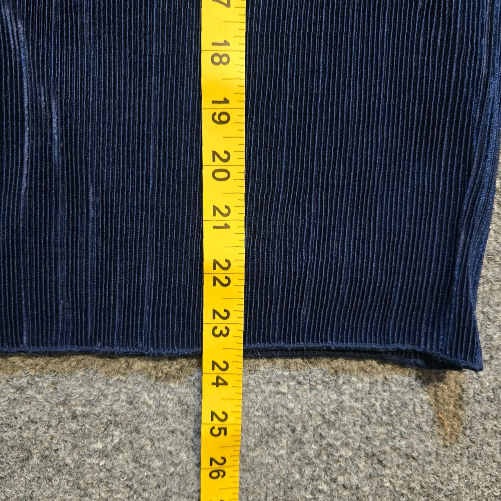 J.Crew J.CREW Blouse Shirt Womens XL Blue Pleated Sleeveless Round Neck Stretch Luxe Classic Minimal Vintage: No (Note: N/A) Size XL / US 12-14 / IT 48-50 - 7 Thumbnail