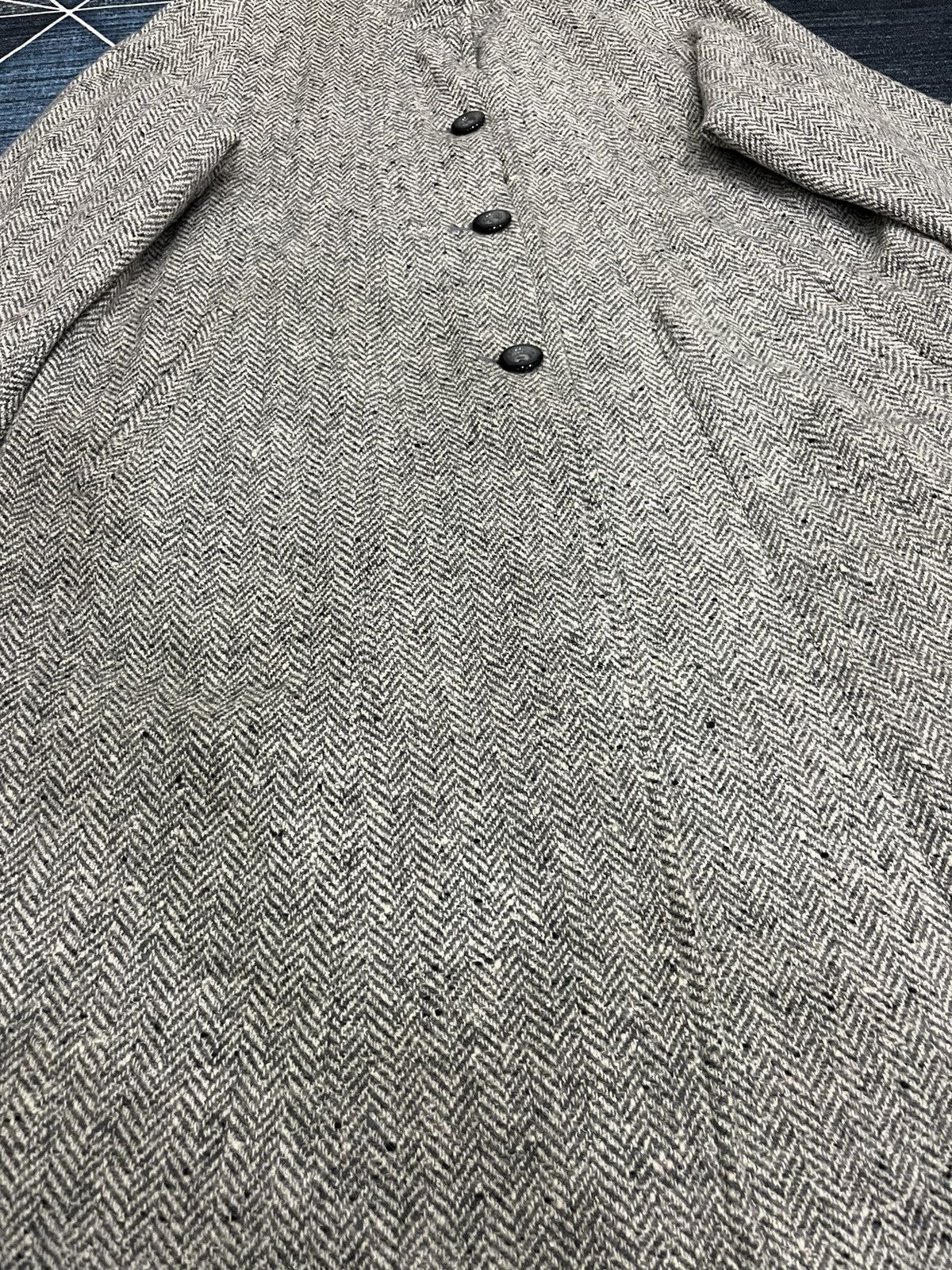 Other Vintage Planter Designer Trench Coat Wool Jackets Size L / US 10 / IT 46 - 2 Thumbnail