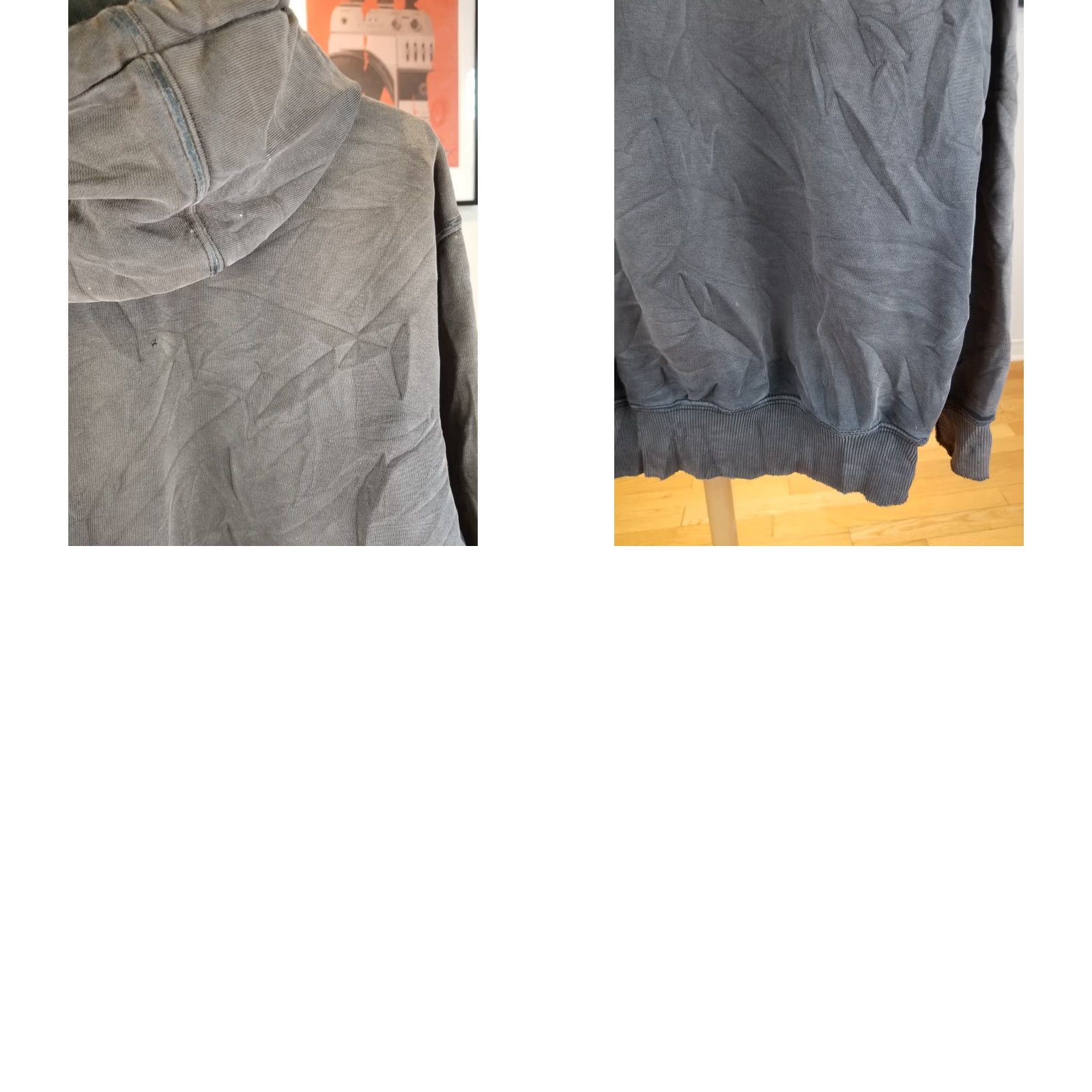 Carhartt VINTAGE Carhartt Hoodie Black Large Mens Distressed Worn Pullover Size L SSU Size US L / EU 52-54 / 3 - 10 Thumbnail