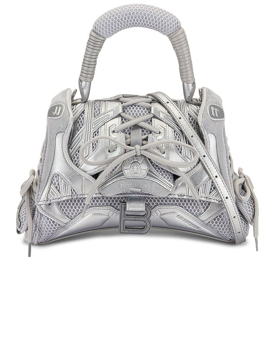 image of Balenciaga Oc11Z10224 Size: Os Sneaker Small Handbag In Grey & Silver in Grey/Silver, Women's