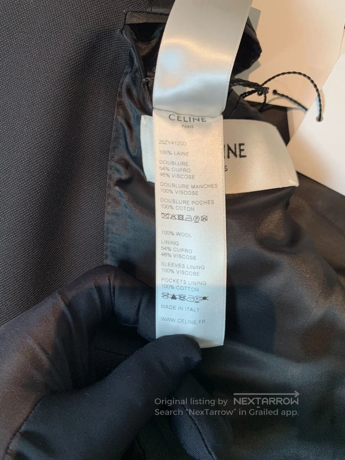 Hedi Slimane Celine Three. Size US M / EU 48-50 / 2 - 5 Thumbnail