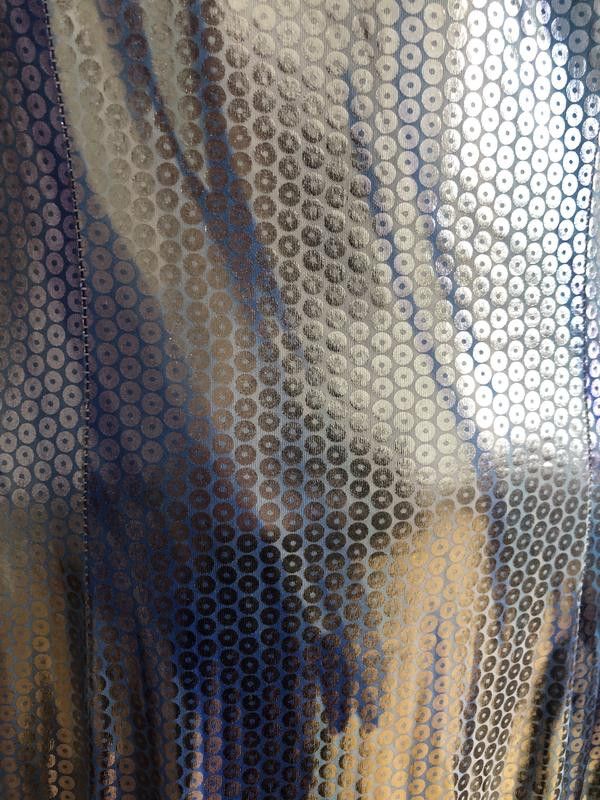 Other One shoulder maxi dress sz M NEW iridesent Size M / US 6-8 / IT 42-44 - 3 Thumbnail