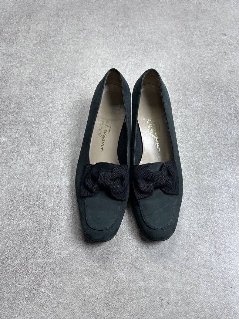 Salvatore Ferragamo Vintage Salvadore Ferragamo Luxury Woman's Flats Size US 8.5 / IT 38.5 - 3 Thumbnail