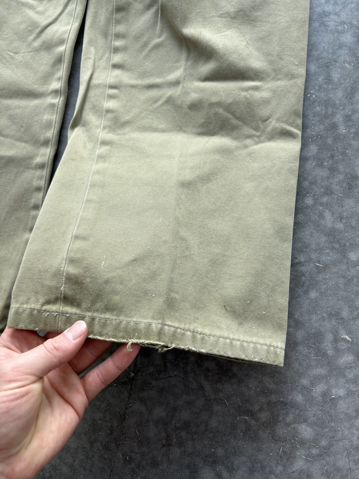 Willis & Geiger Vintage 90s Willis and Geiger Pleated Pants 35x30 Size US 35 - 8 Thumbnail