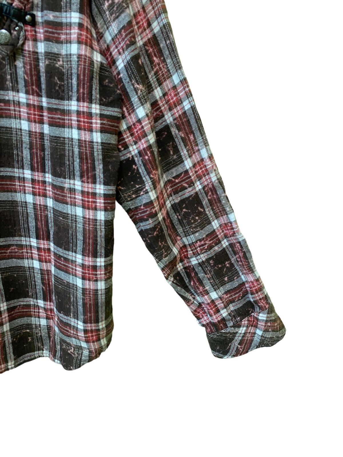 In The Attic IN THE ATTIC Plaid Embroidery Flannel Size US M / EU 48-50 / 2 - 6 Thumbnail