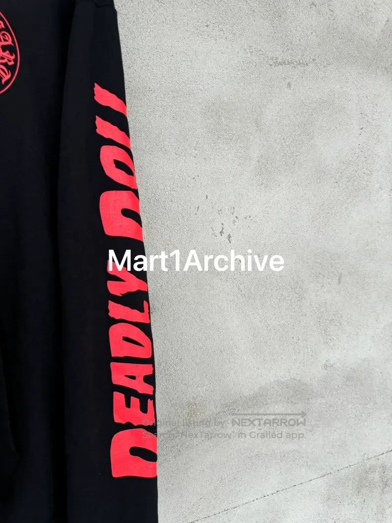 Chrome Hearts CHROME HEARTS Black and Red Hooded Sweatshirt Size US XL / EU 56 / 4 - 3 Thumbnail