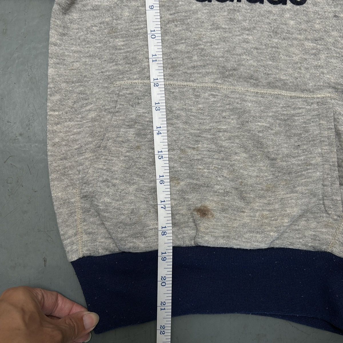 Adidas Vintage Adidas Trefoil Hoodie – Made in USA Size M / US 6-8 / IT 42-44 - 6 Thumbnail